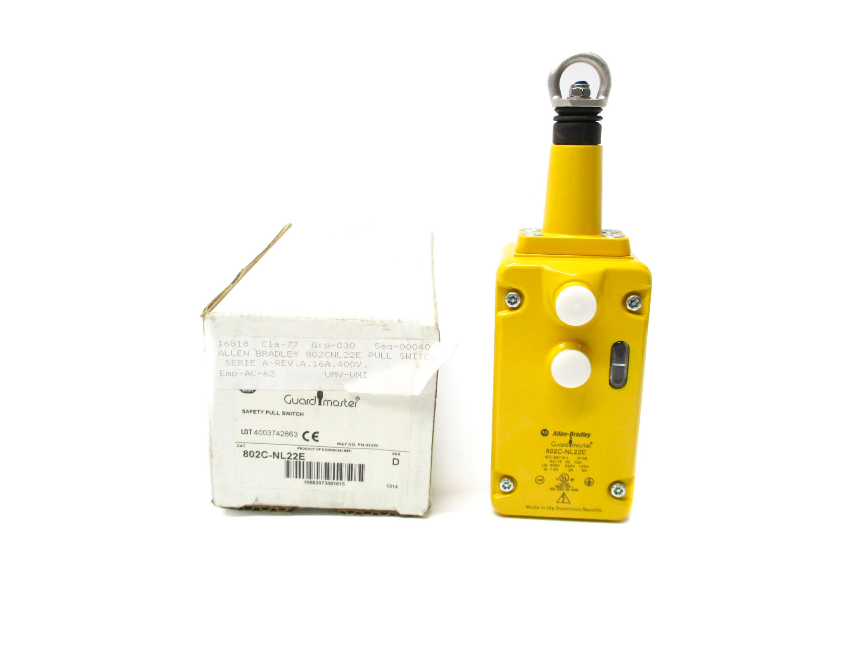 ALLEN BRADLEY 802C-NL22E SER. D NSMP