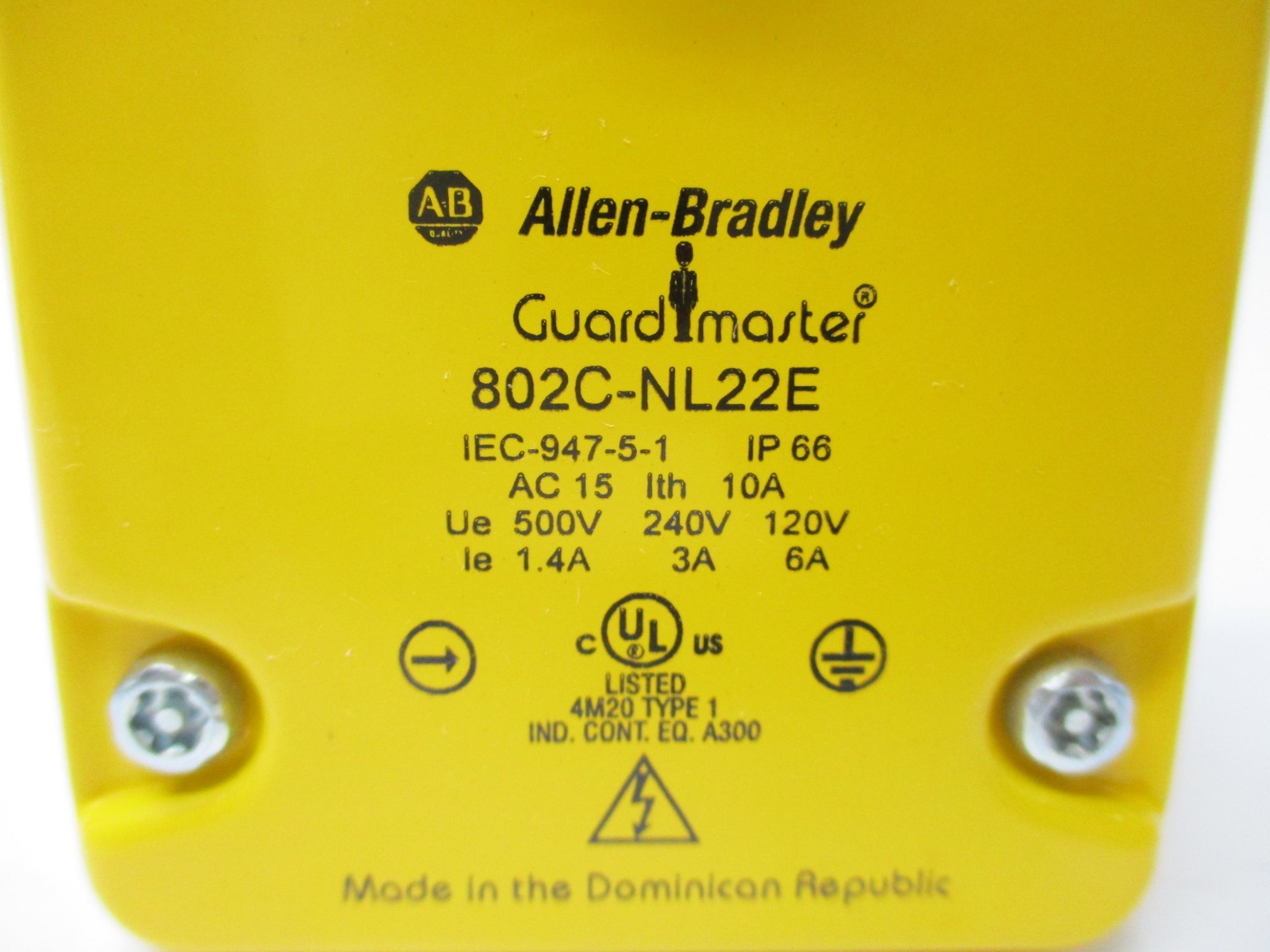 ALLEN BRADLEY 802C-NL22E SER. D NSMP