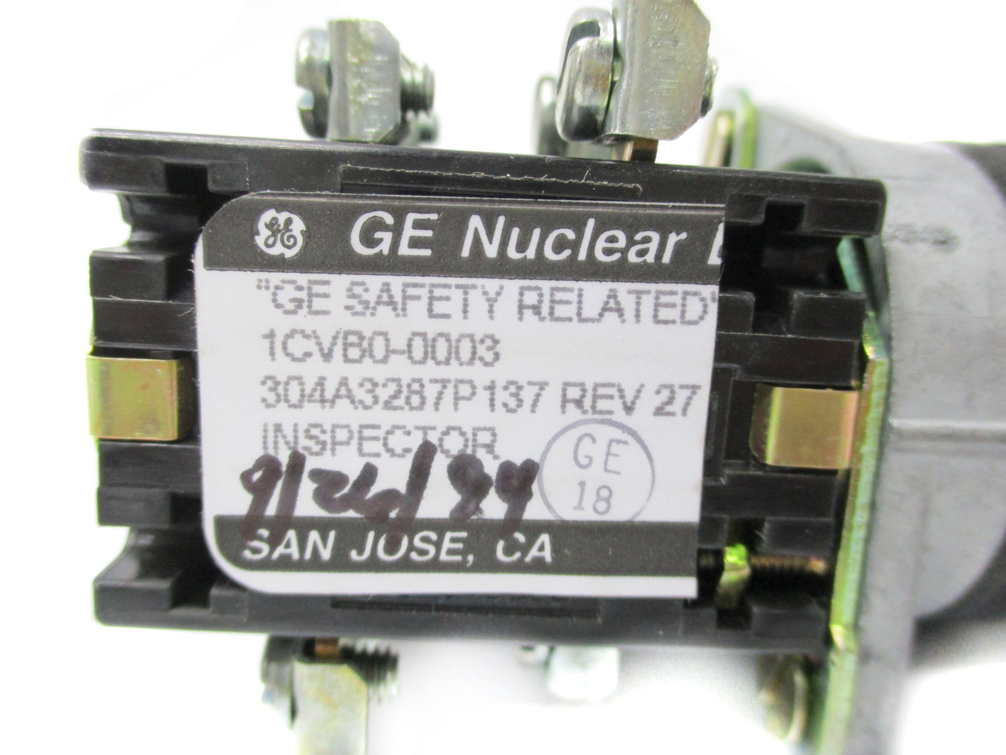 GENERAL ELECTRIC 304A3287P137 NSNP
