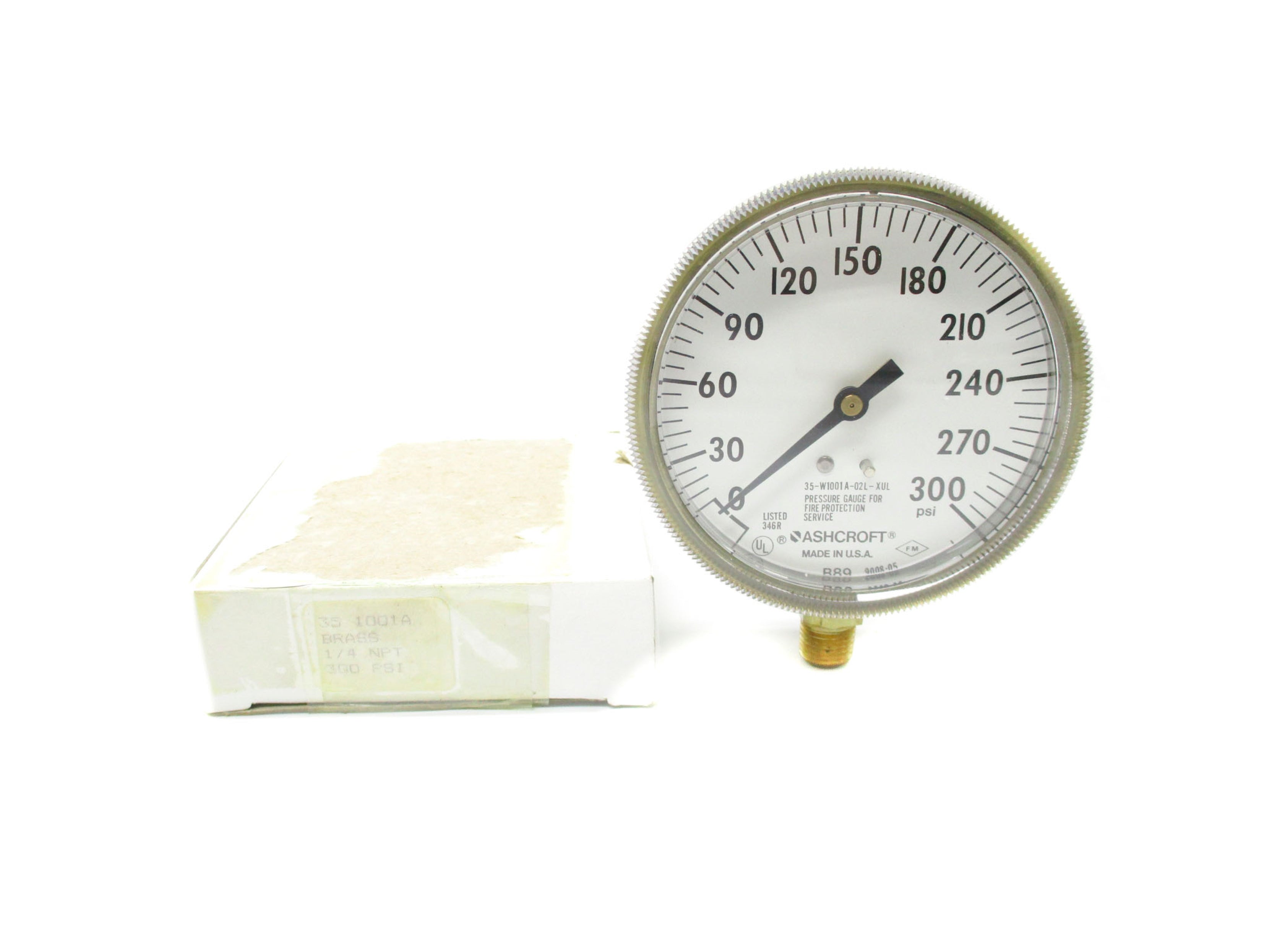 ASHCROFT 35-W1001A-02L-XUL 300PSI NSMP