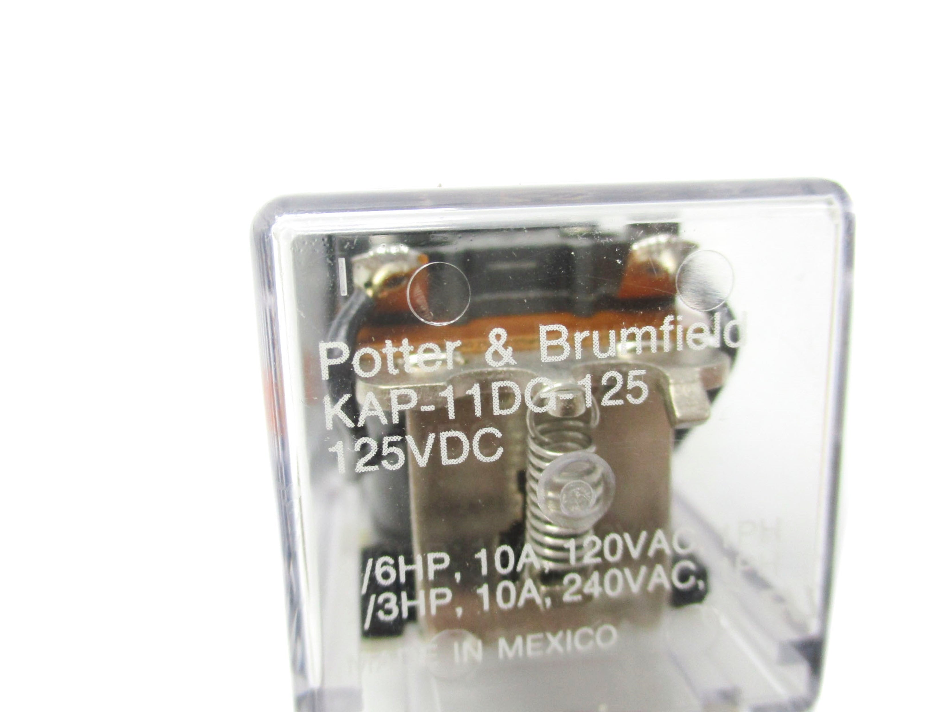 POTTER & BRUMFIELD KAP-11DG-125 125V 10A NSNP
