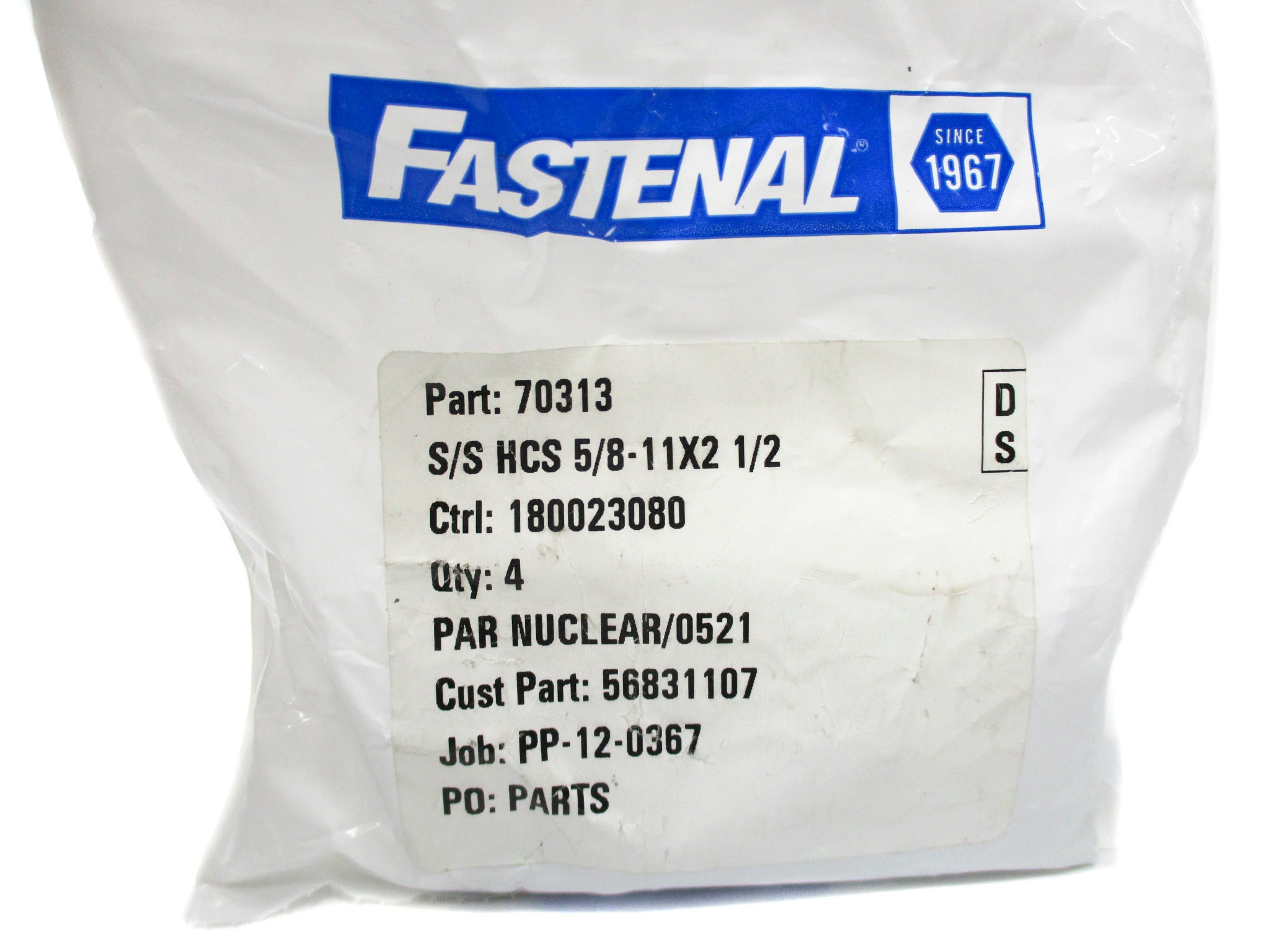 FASTENAL 70313 (PKG OF 4) NSMP