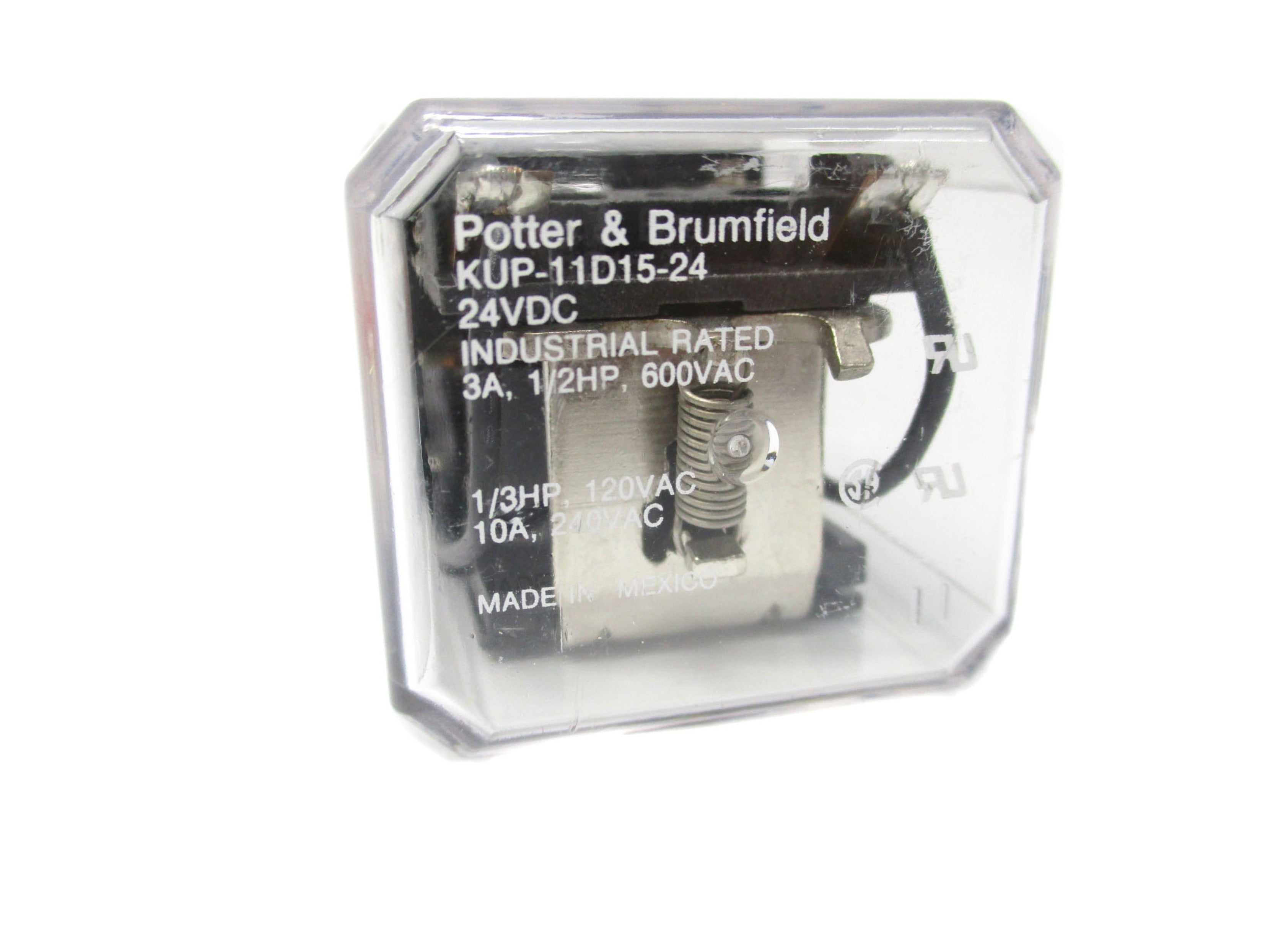 POTTER & BRUMFIELD KUP-11D15-24 10A 24VDC NSNP