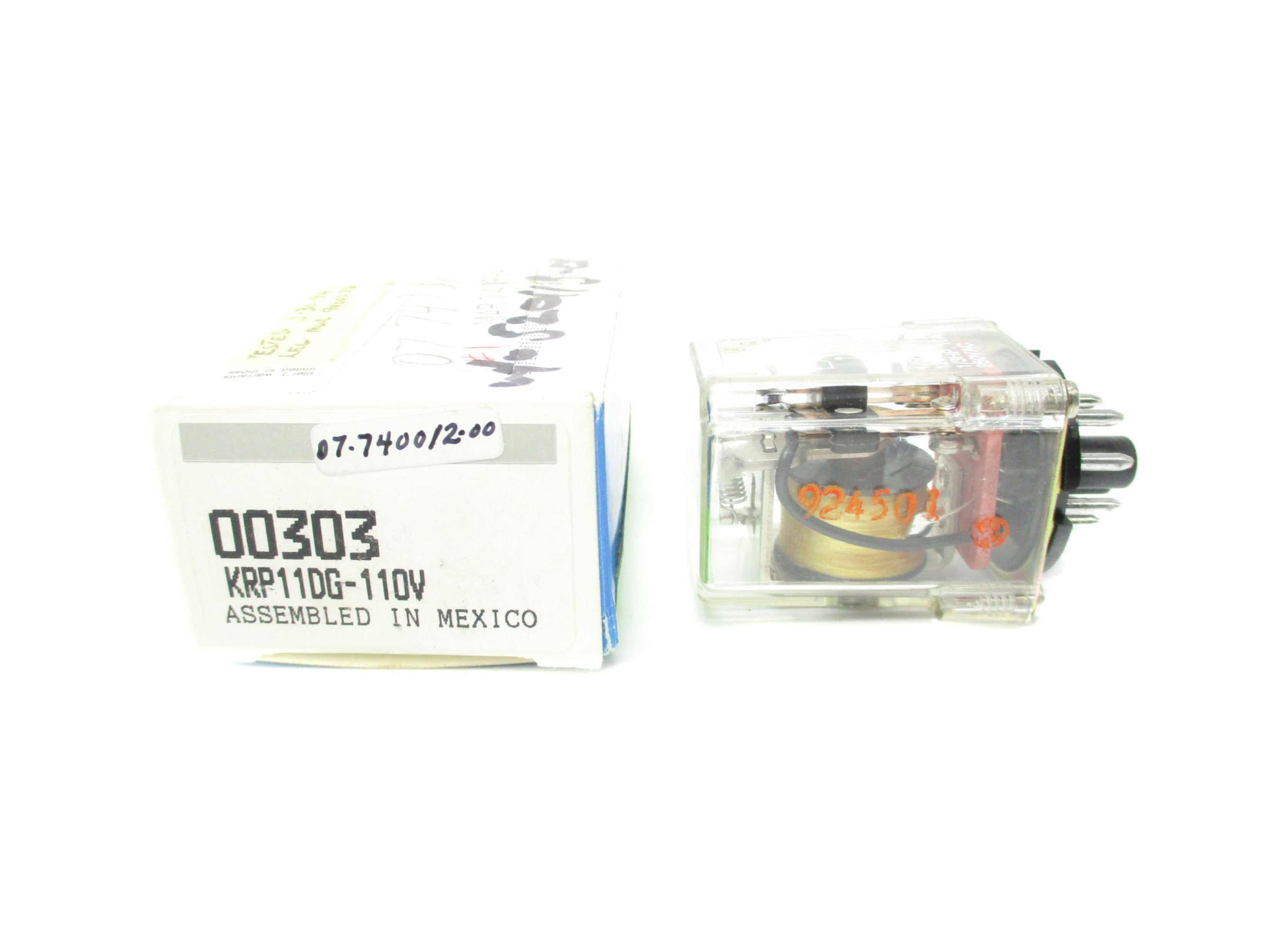 POTTER&BRUMFIELD KRP-11DG-110 110VDC 10A NSMP