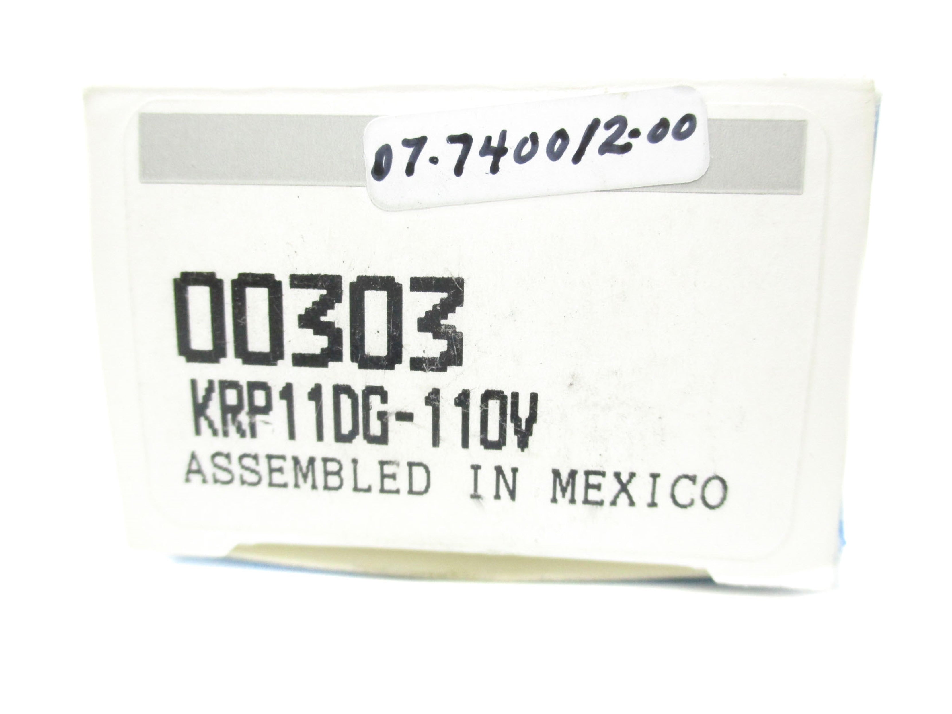 POTTER&BRUMFIELD KRP-11DG-110 110VDC 10A NSMP
