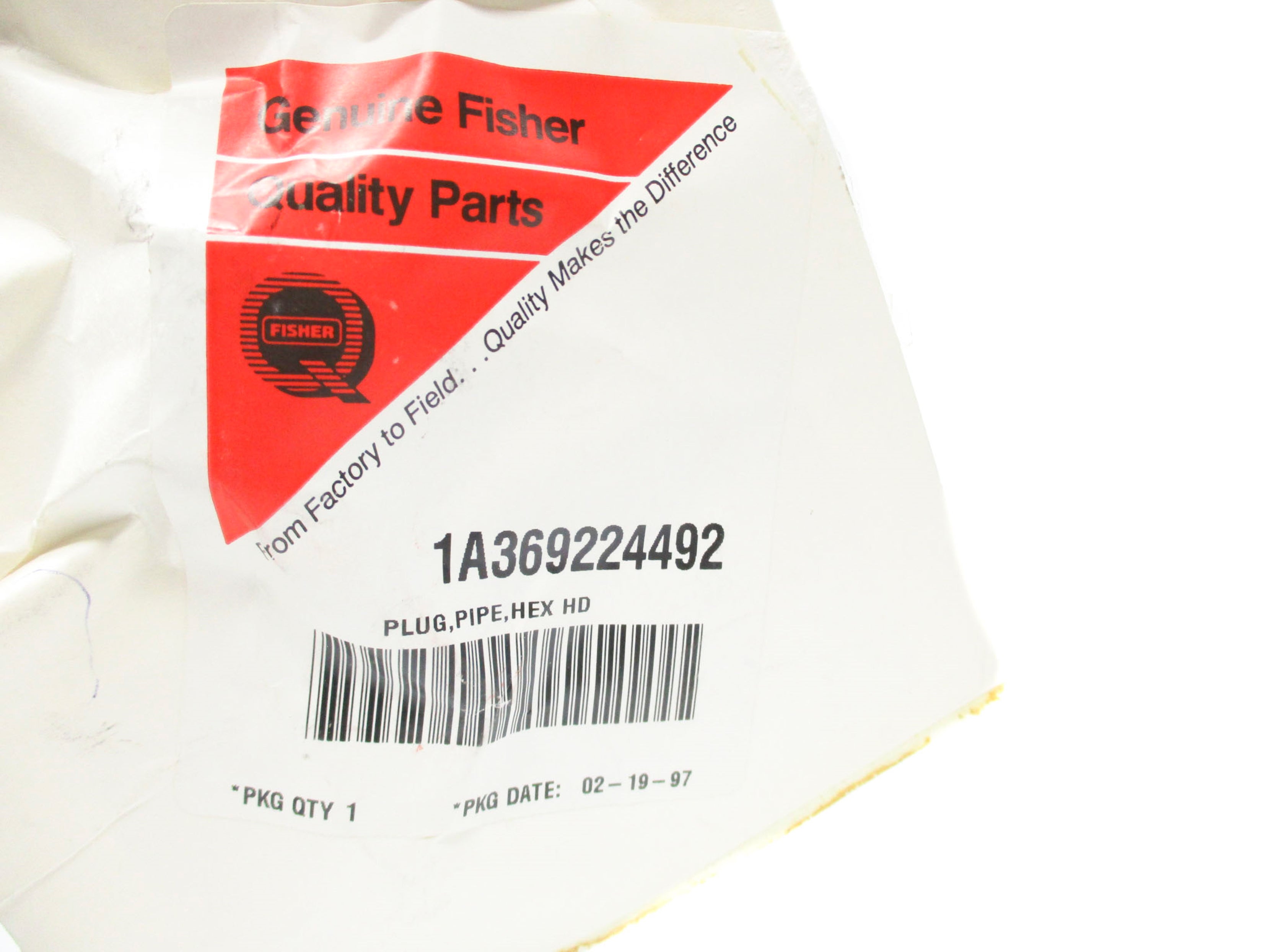 FISHER 1A369224492 NSFS