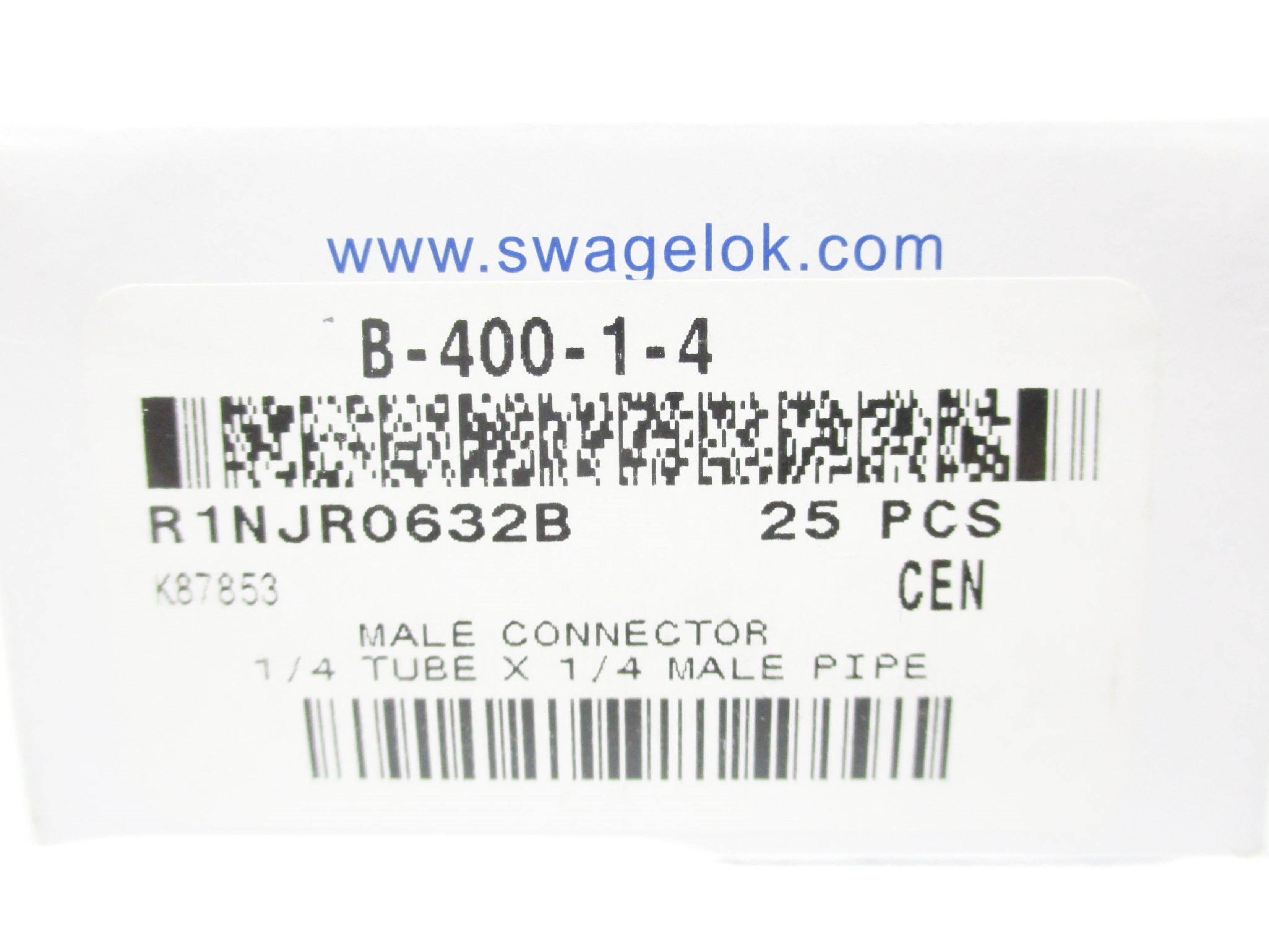 SWAGELOK B-400-1-4 (PKG OF 25) NSMP