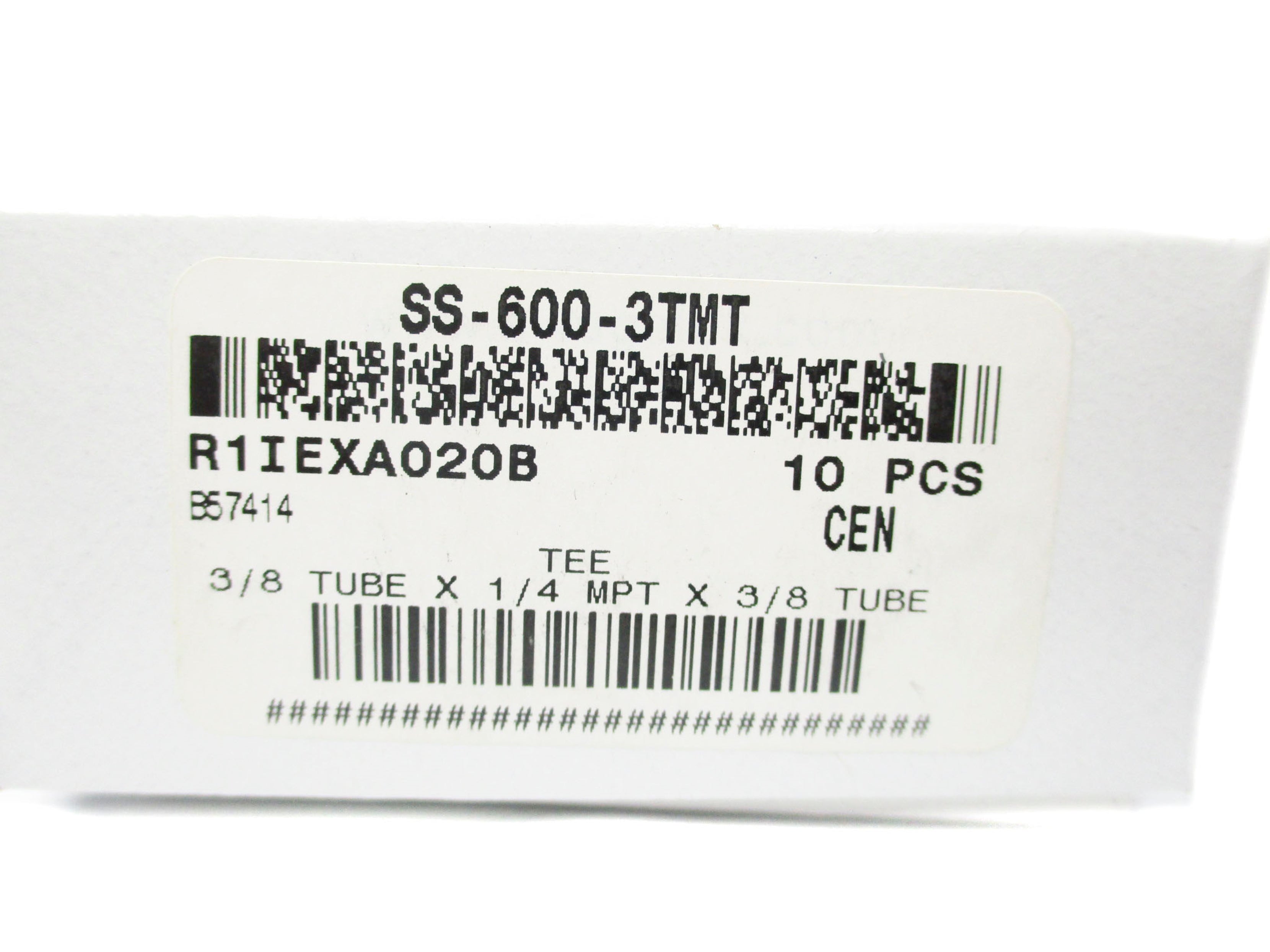 SWAGELOK SS-600-3TMT (PKG OF 10) NSMP