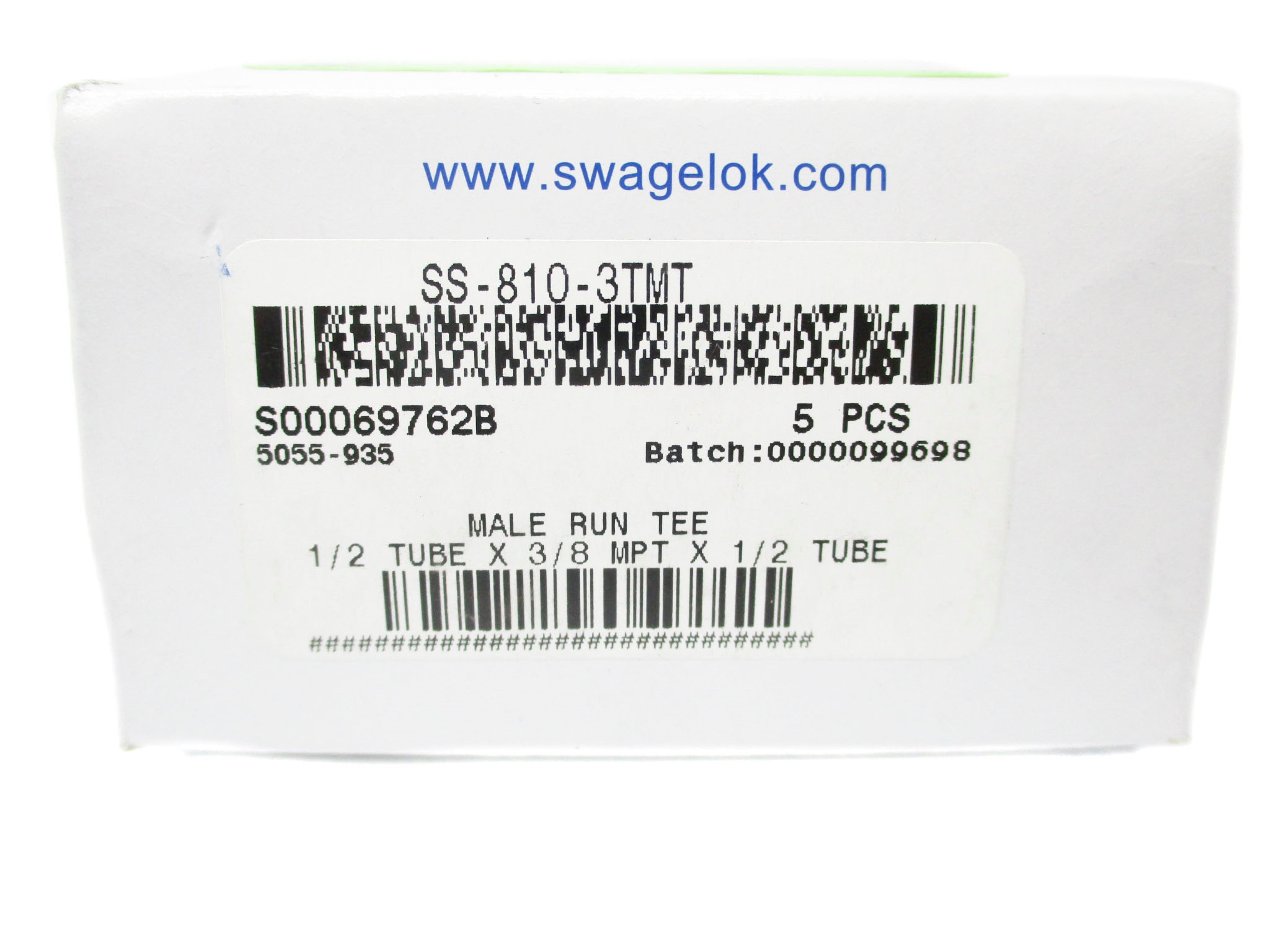 SWAGELOK SS-810-3TMT (PKG OF 5) NSMP