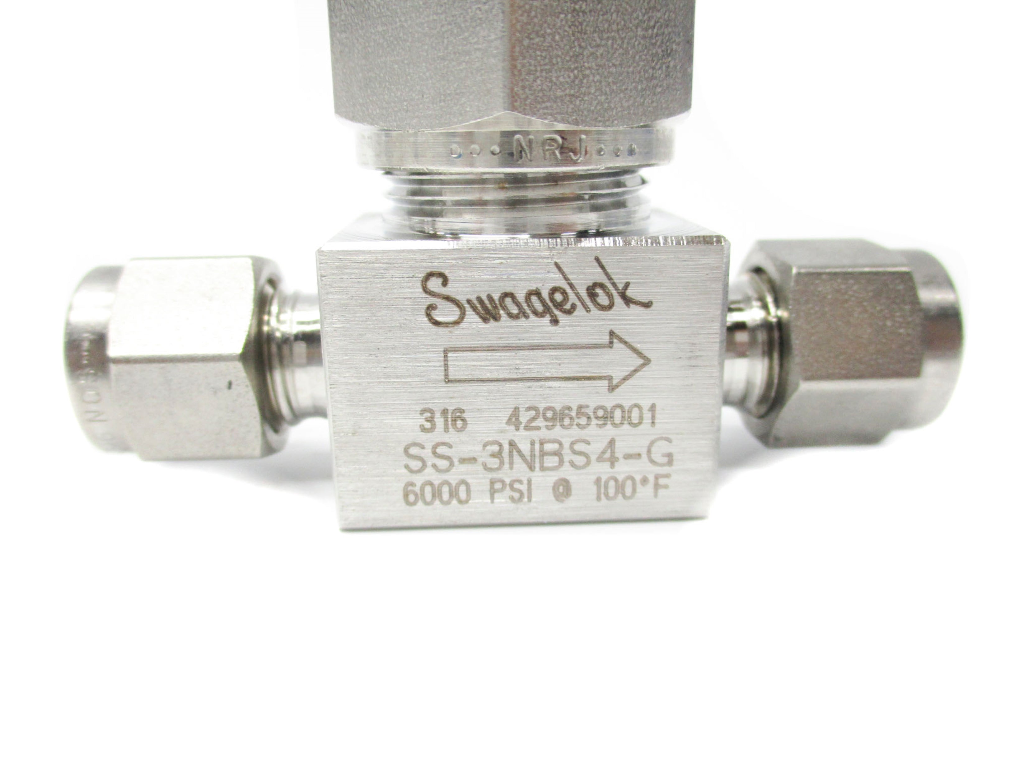 SWAGELOK SS-3NBS4-G (PKG OF 2) NSMP