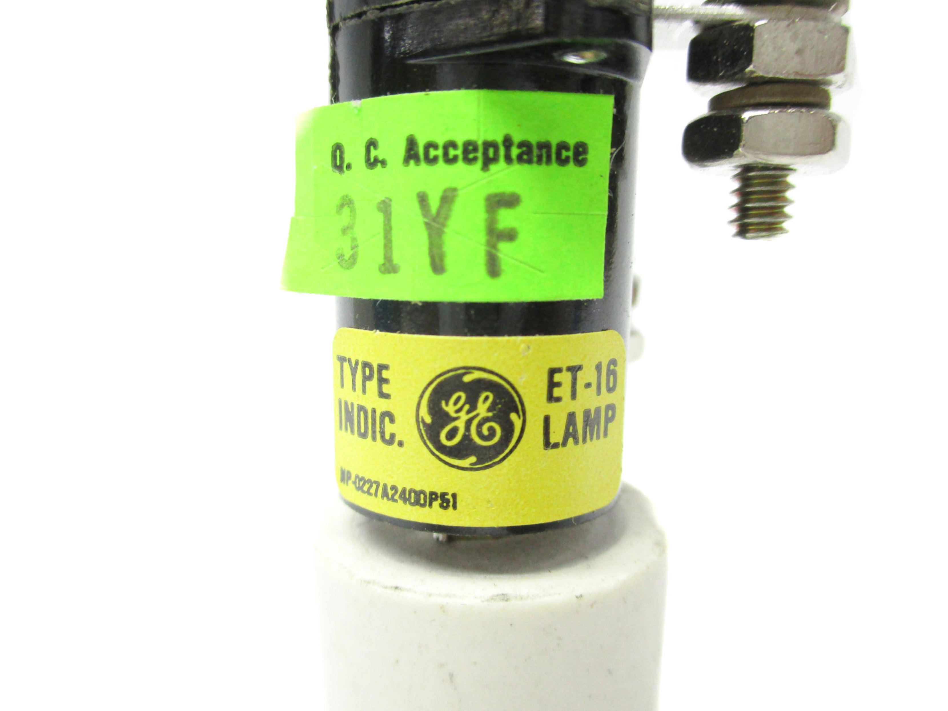 GENERAL ELECTRIC ET-16 0116B6708G3 125V NSMP