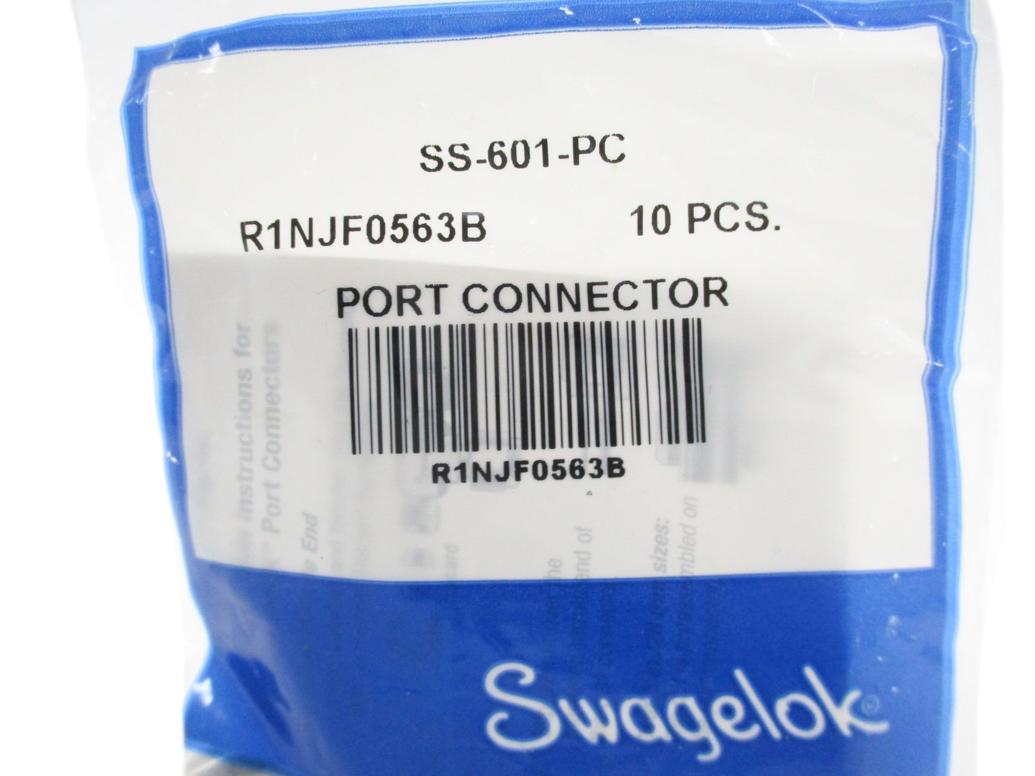 SWAGELOK SS-601-PC (PKG OF 10) NSMP