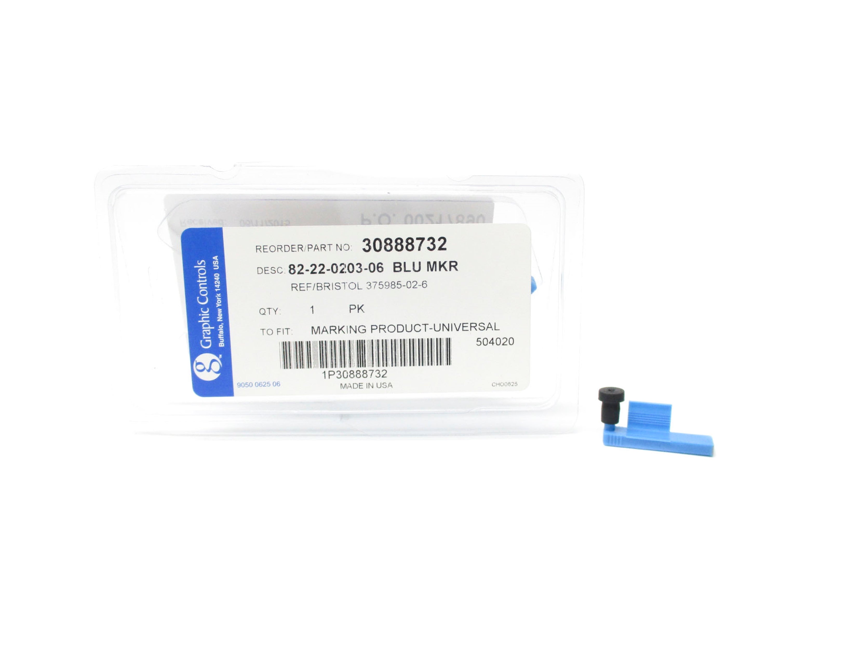 GRAPHIC CONTROLS 82-22-0203-06 (PKG OF 6) NSMP