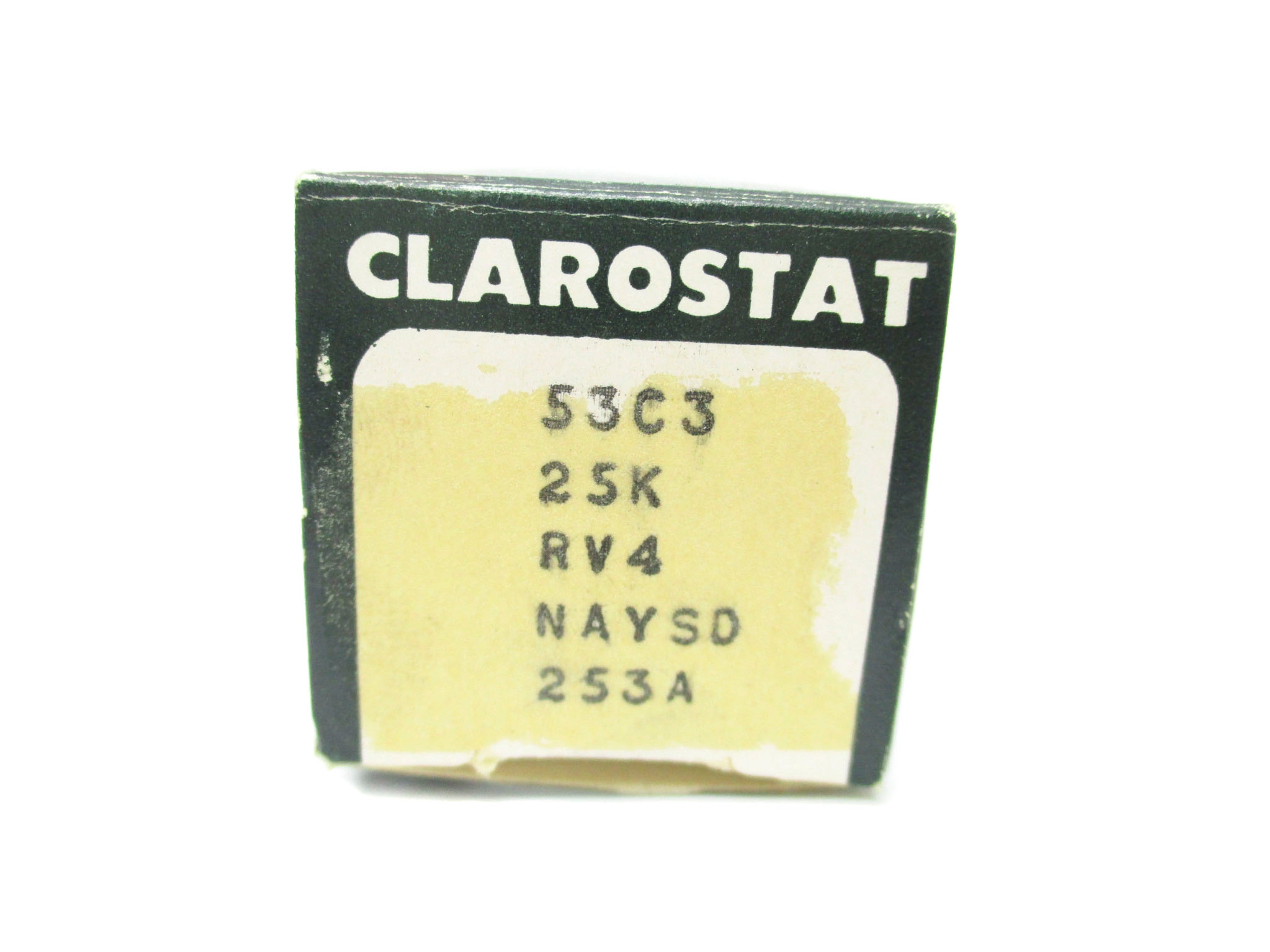 CLAROSTAT 53C3-25K NSMP