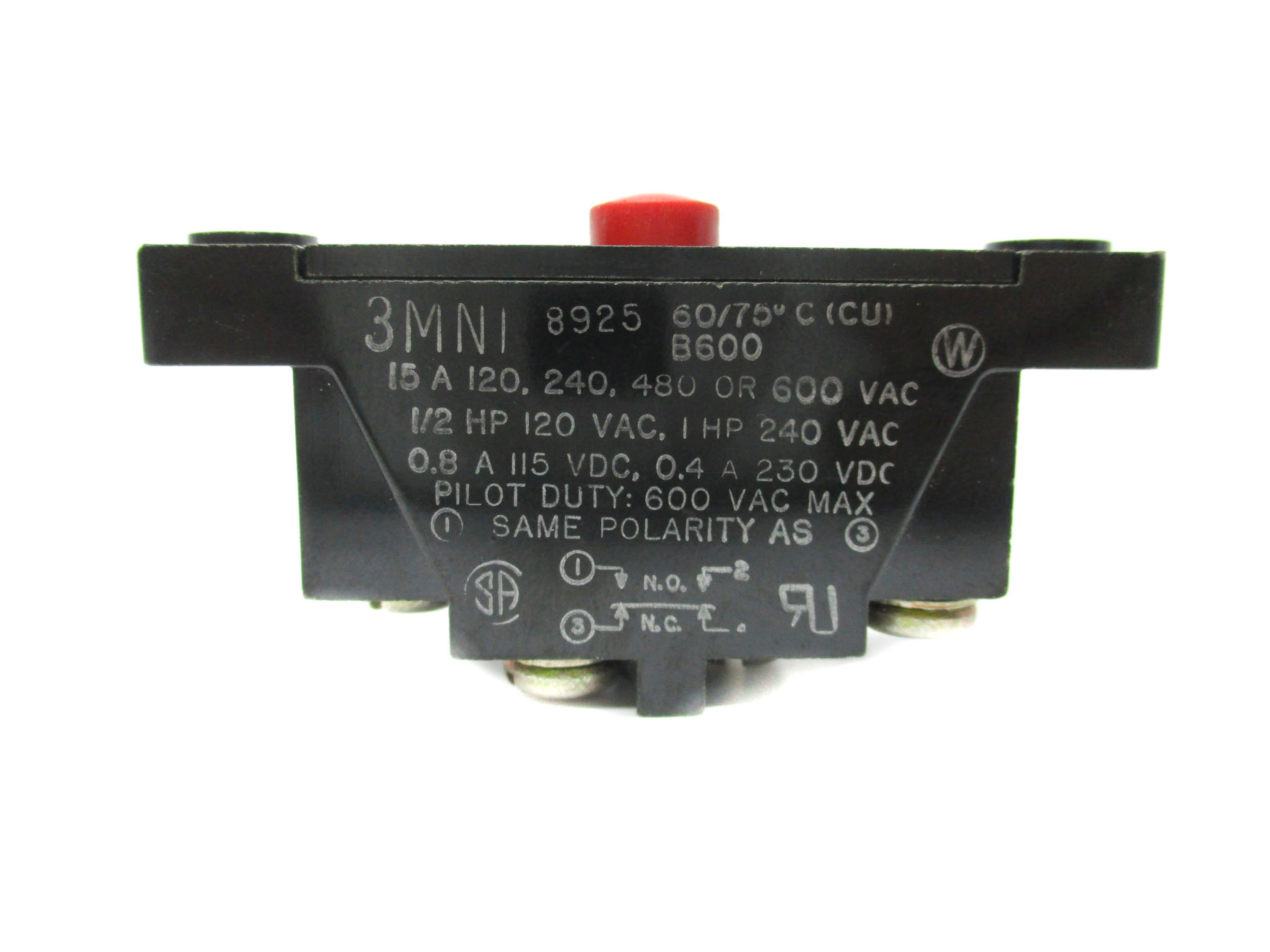 MICROSWITCH 3MNI 8925 NSNP