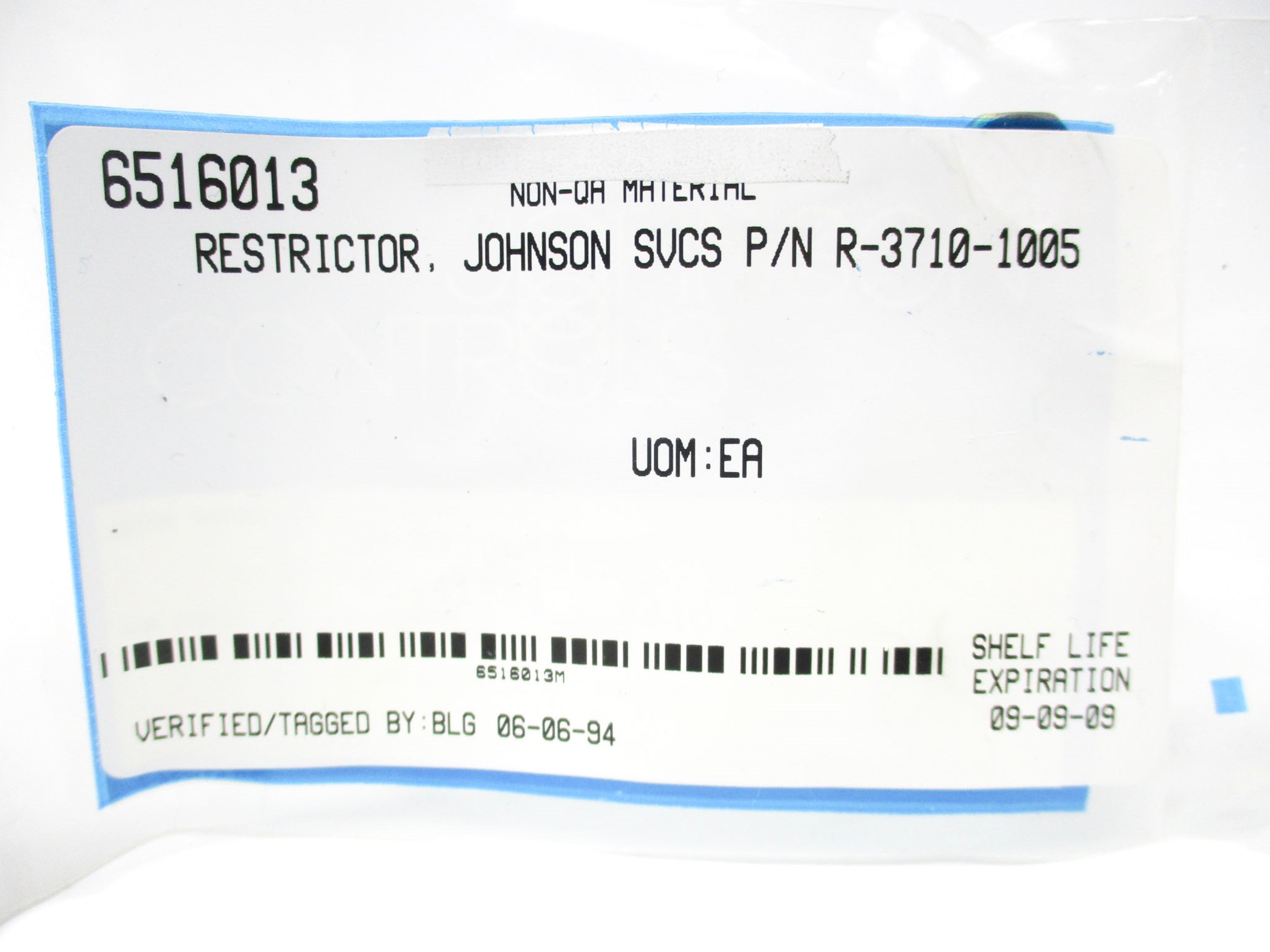 JOHNSON CONTROLS R-3710-1005 NSMP