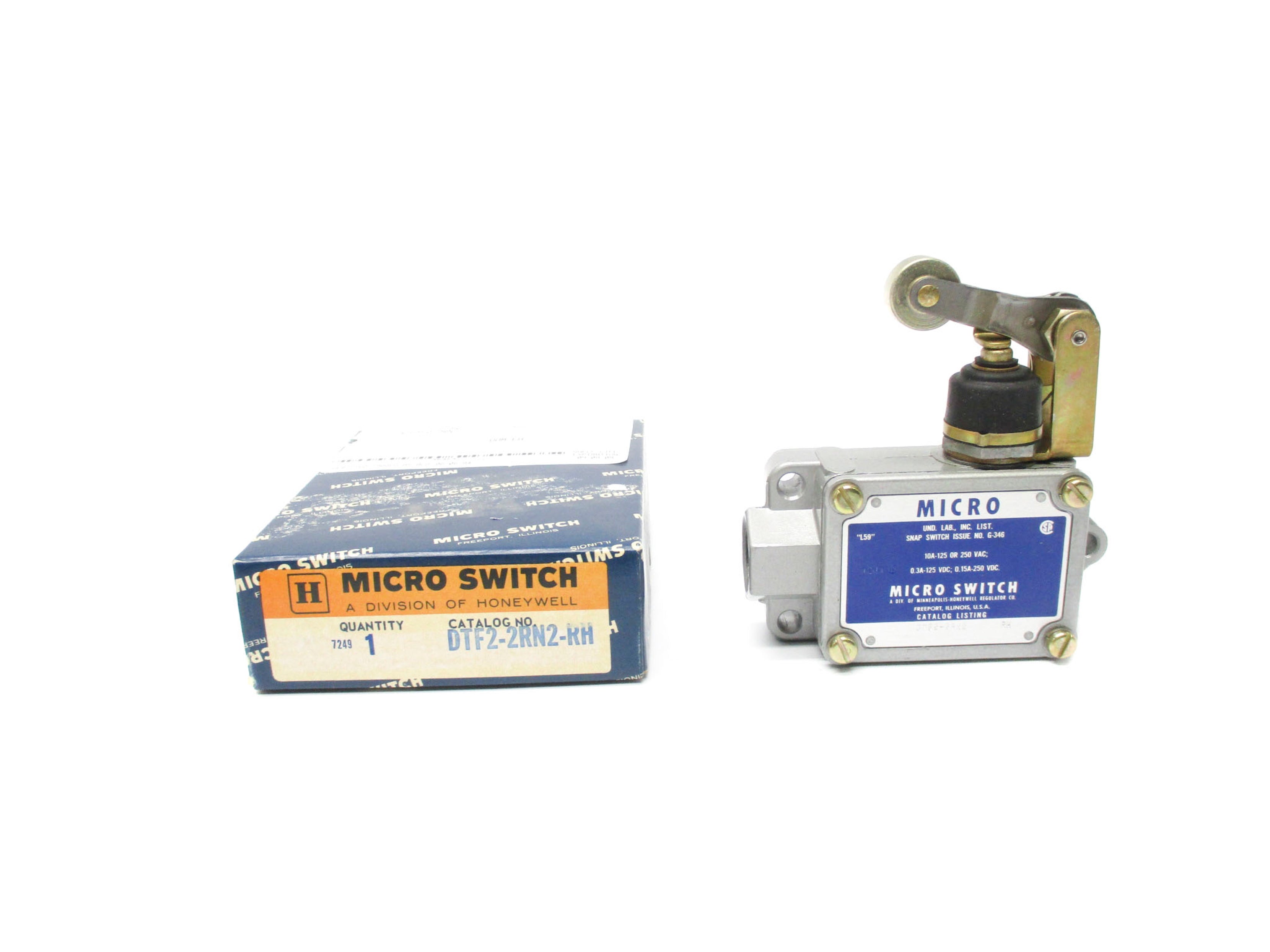 MICROSWITCH DTF2-2RN2-RH (GREY) NSMP