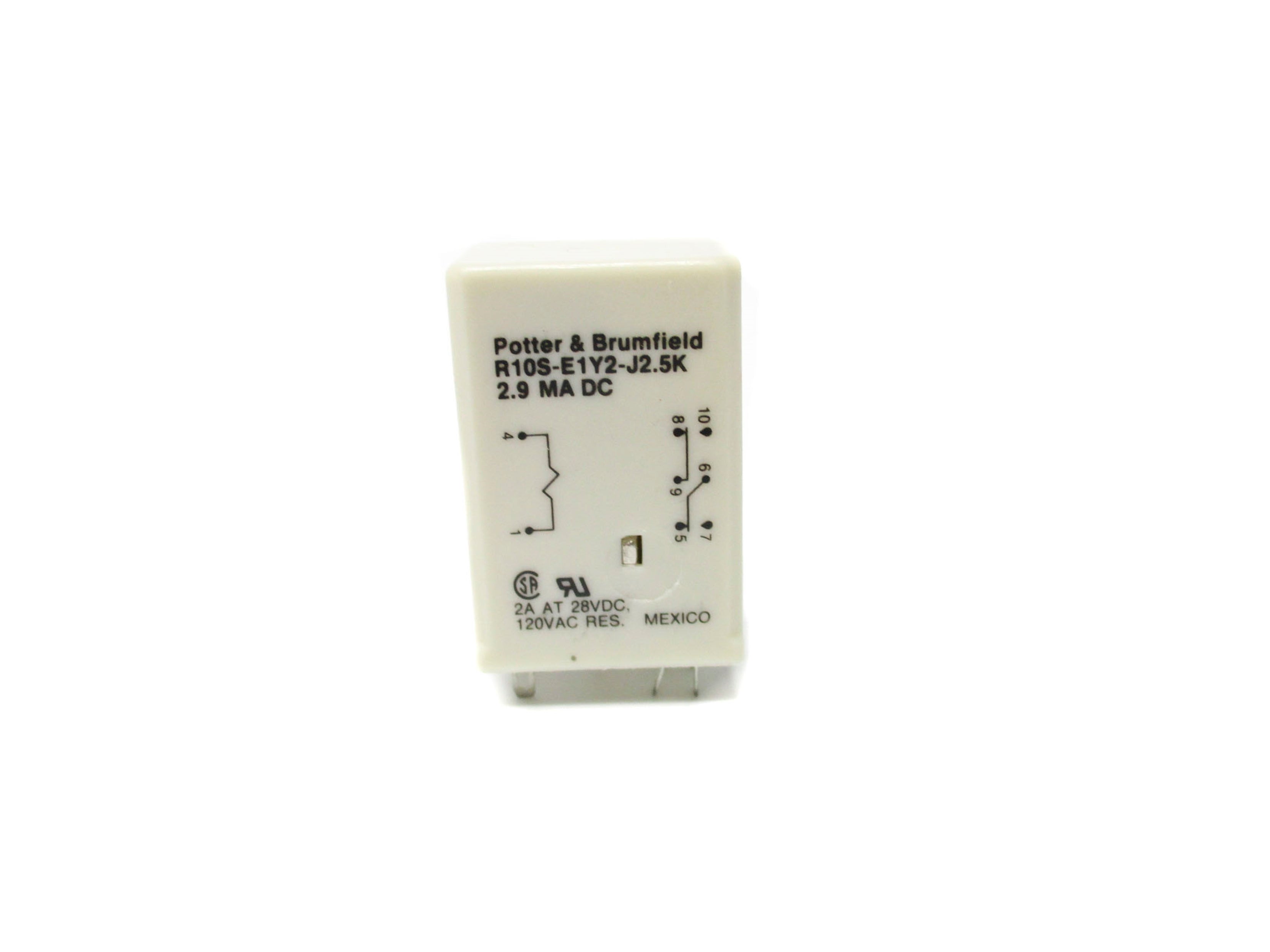 POTTER&BRUMFIELD R10S-E1Y2-J2.5K 120VAC 2A NSNP