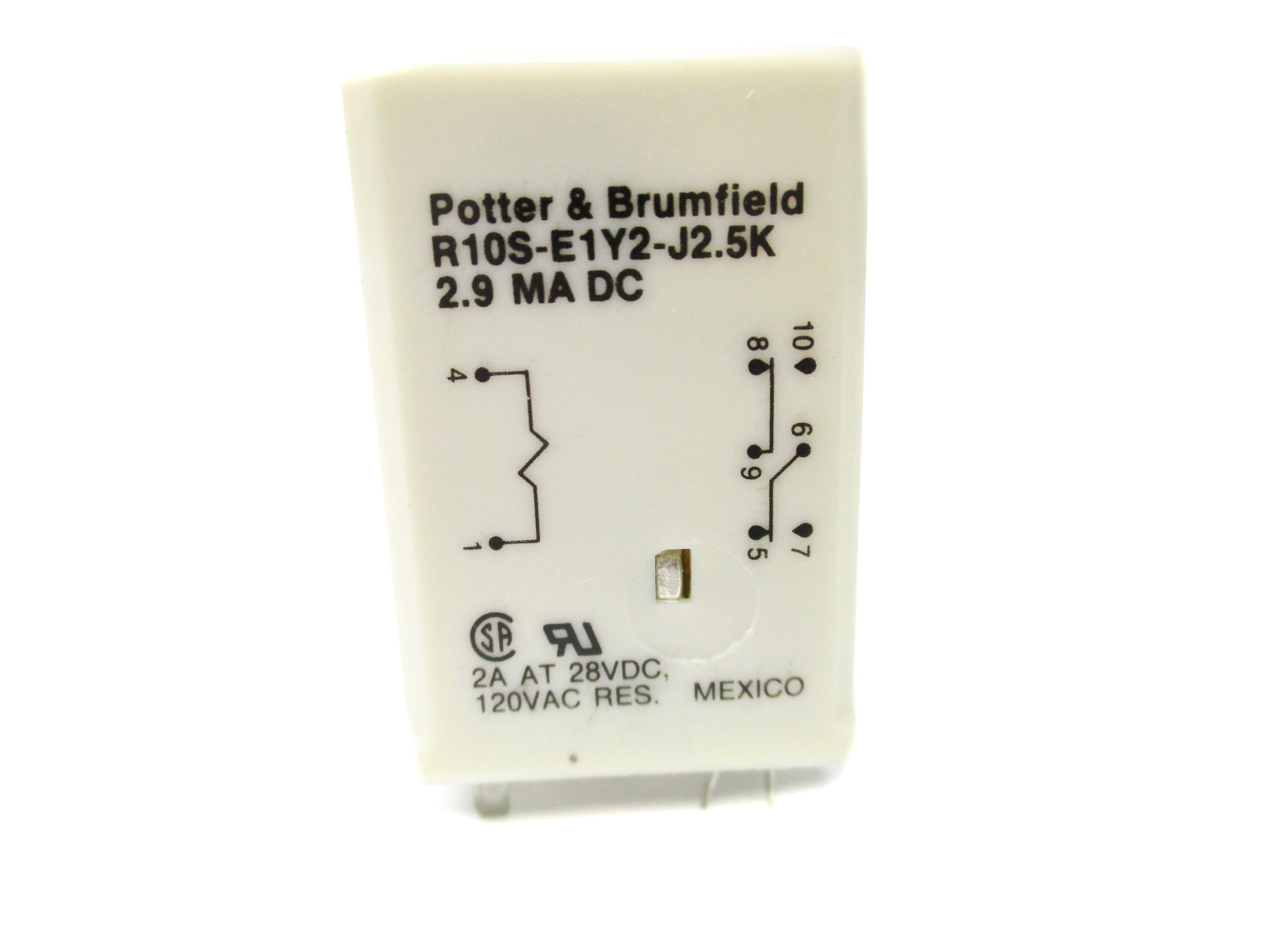 POTTER&BRUMFIELD R10S-E1Y2-J2.5K 120VAC 2A NSNP
