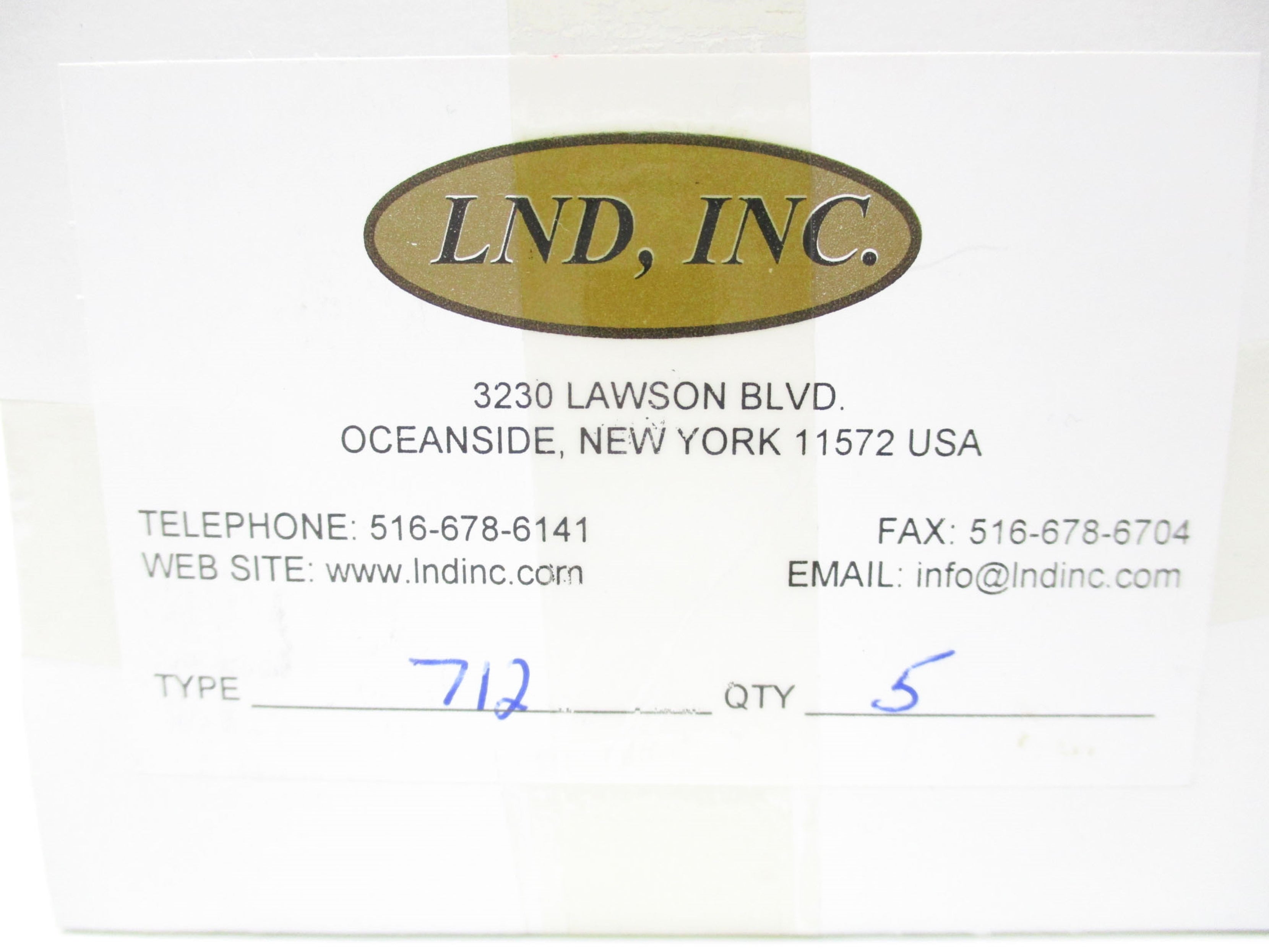 LND 712 (PKG OF 5) NSMP