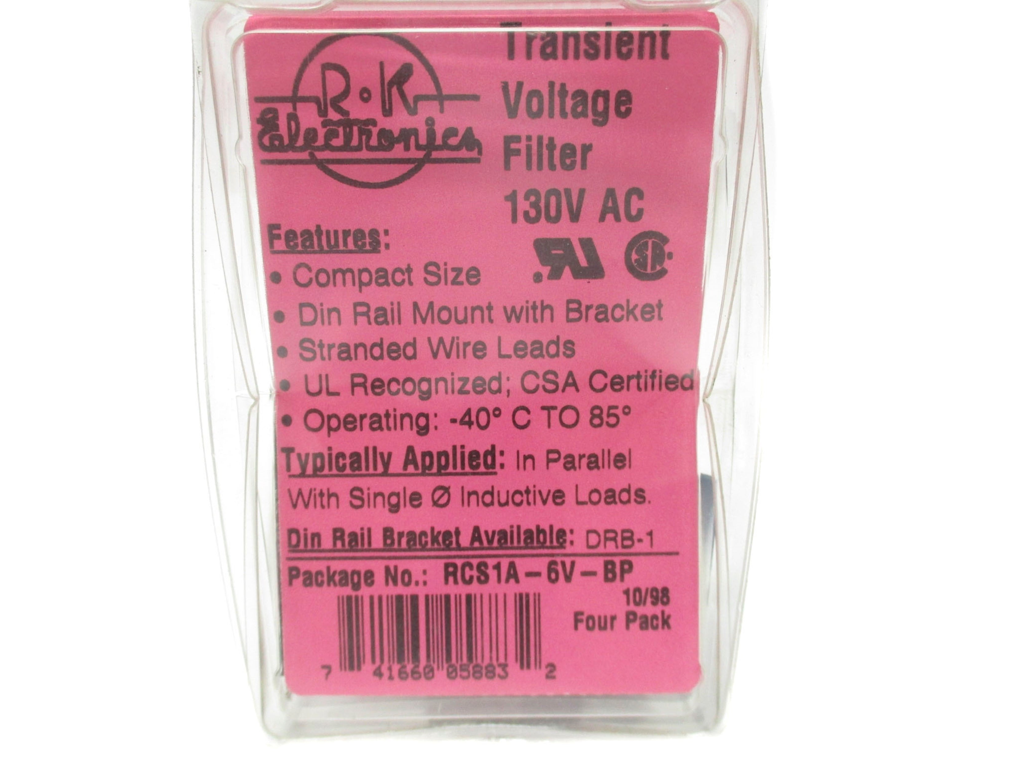 R-K ELECTRONICS RCS1A-6V-BP NSMP