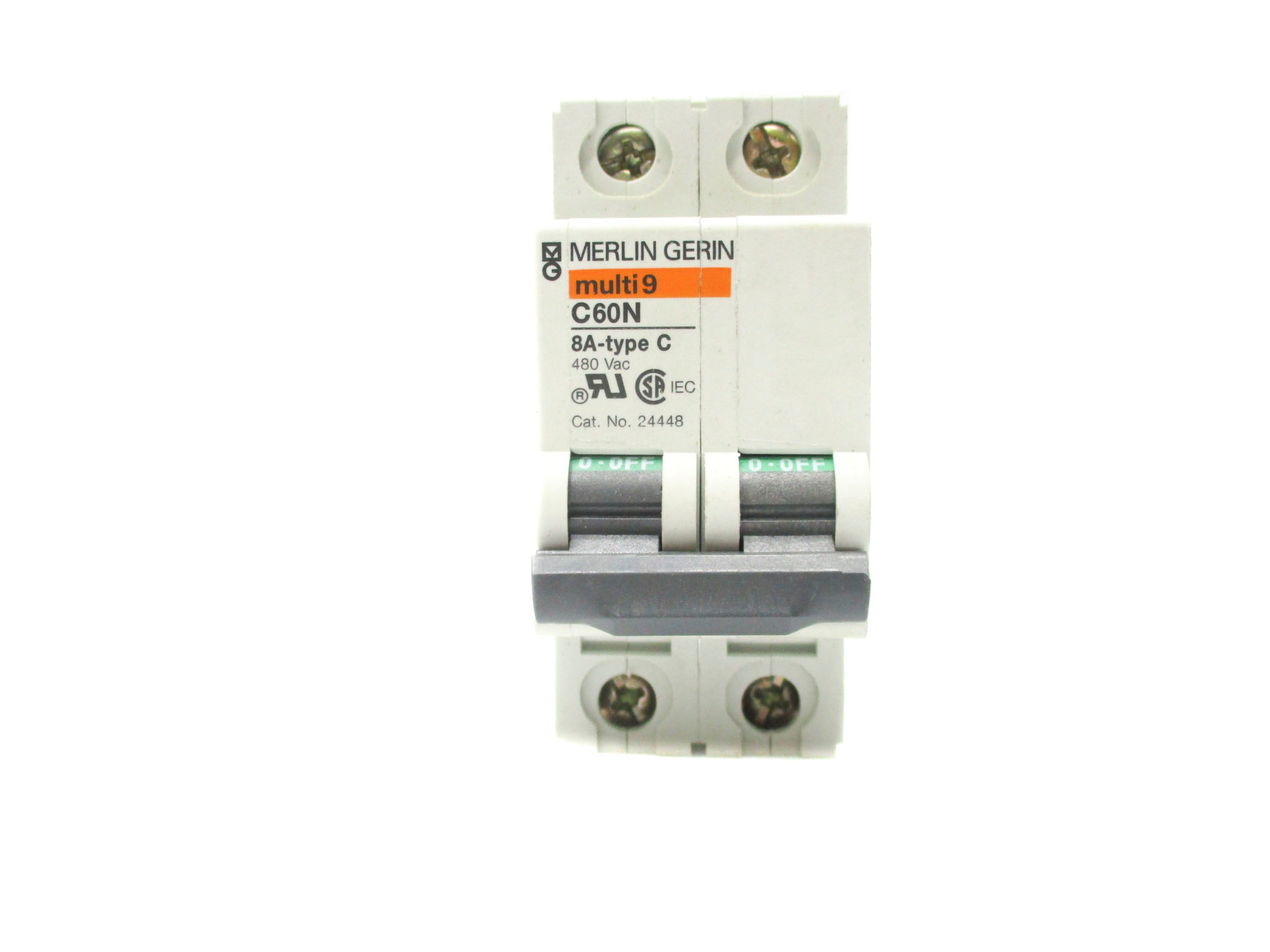 MERLIN GERIN C60N 24448 480V 8A UNMP