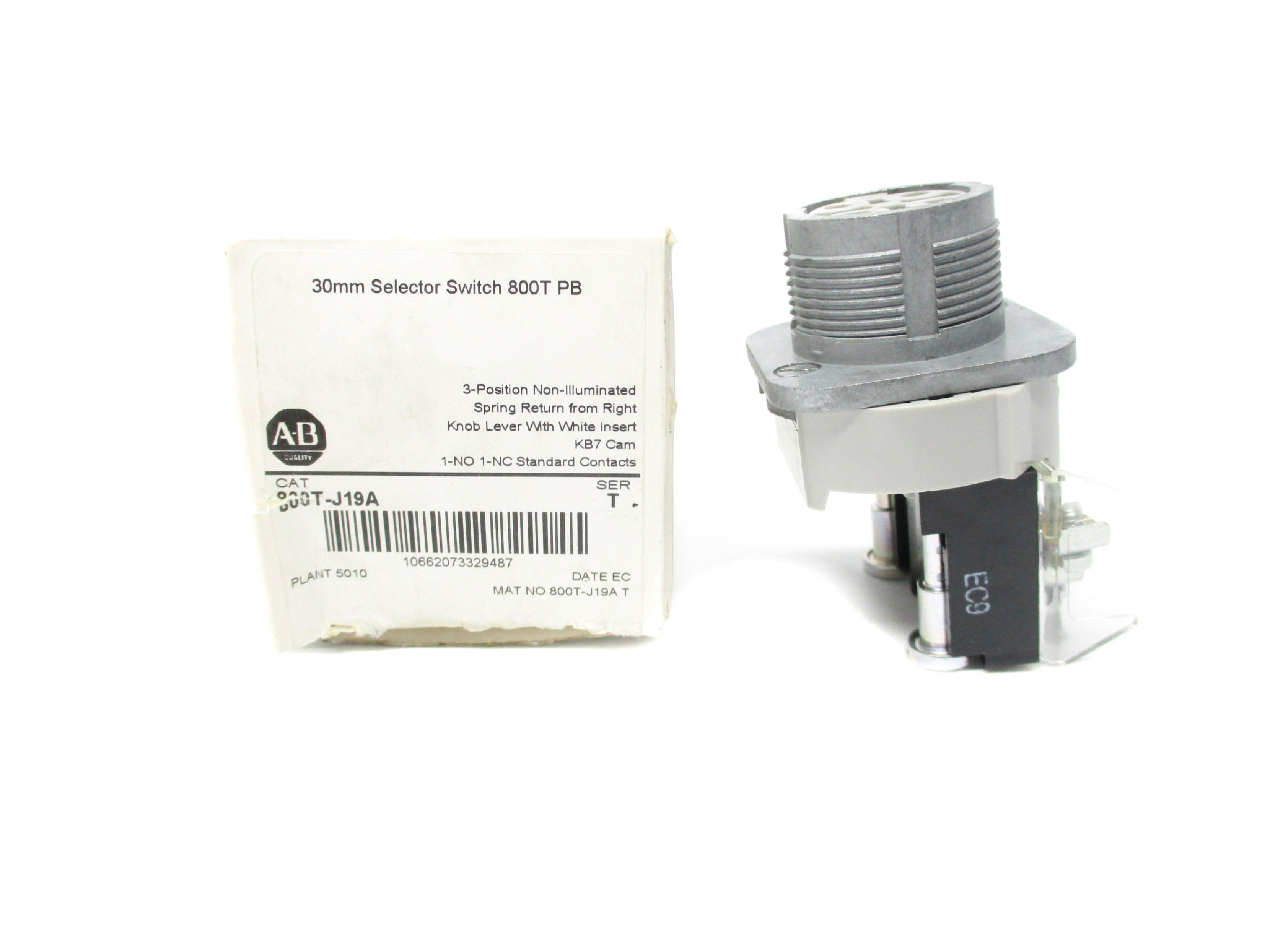 ALLEN BRADLEY 800T-J19A SER. T (AS PICTURED) (WH) NSMP