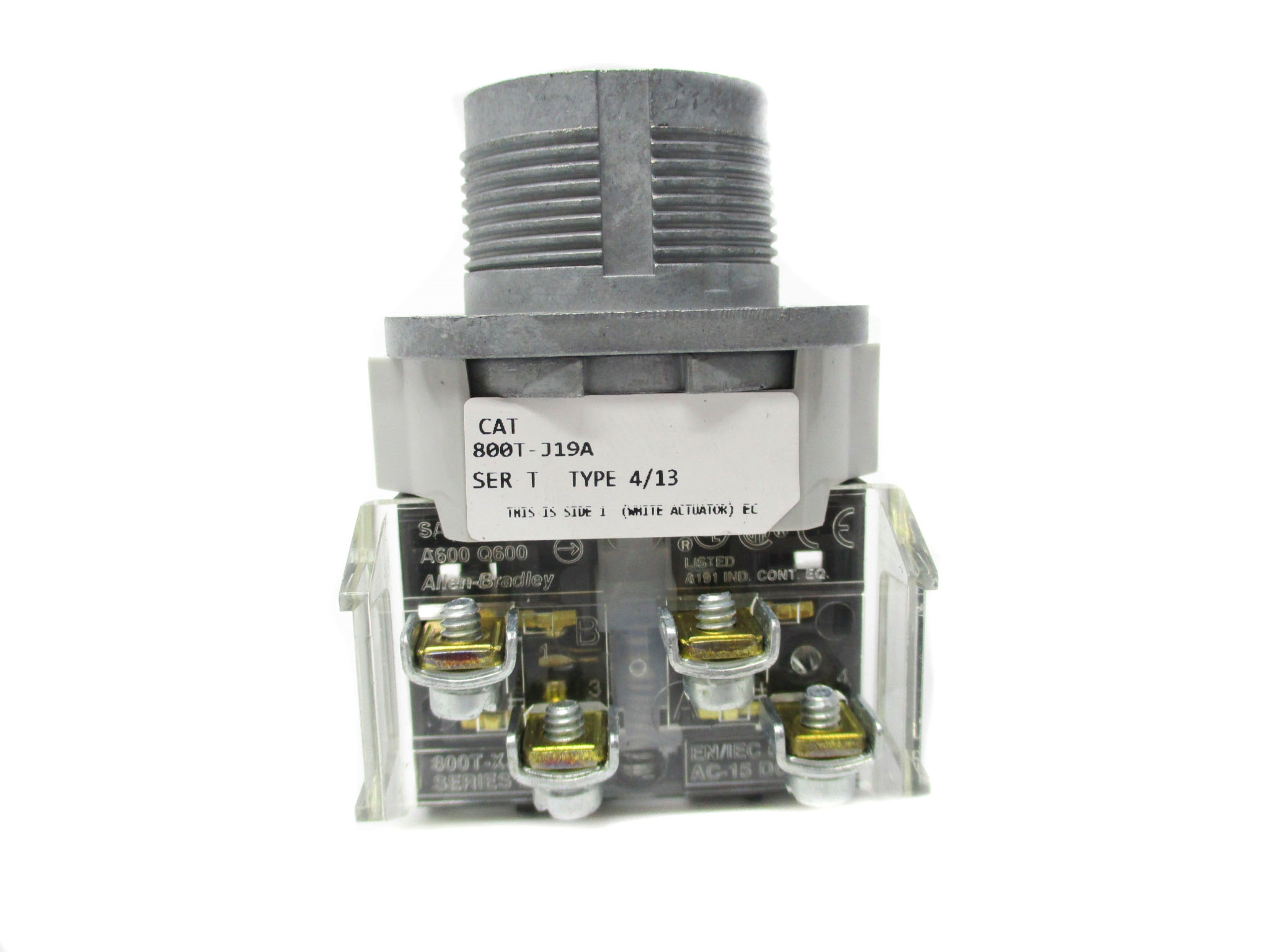 ALLEN BRADLEY 800T-J19A SER. T (AS PICTURED) (WH) NSMP