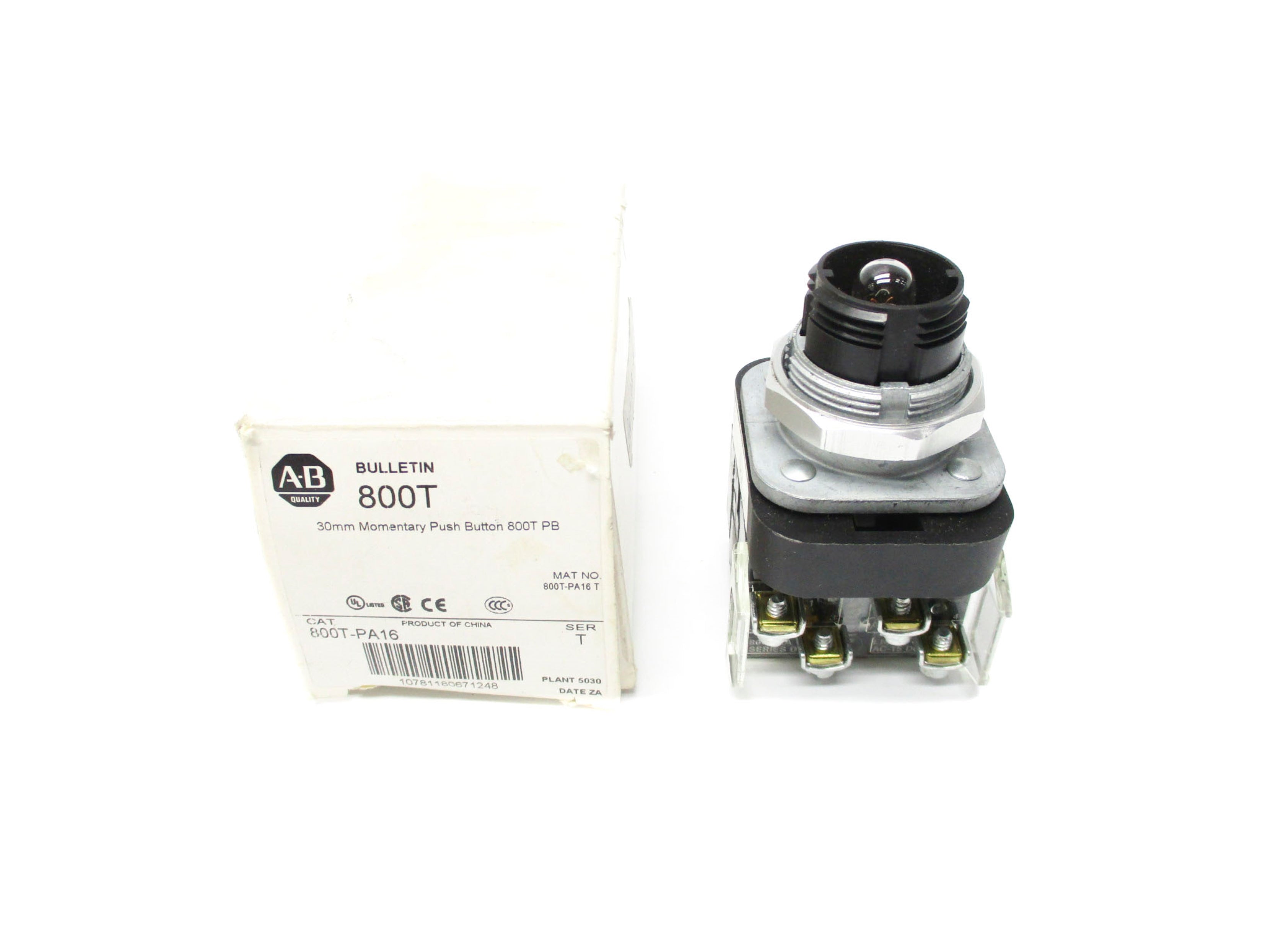 ALLEN BRADLEY 800T-PA16 SER. T (AS PICTURED) (WH) NSMP