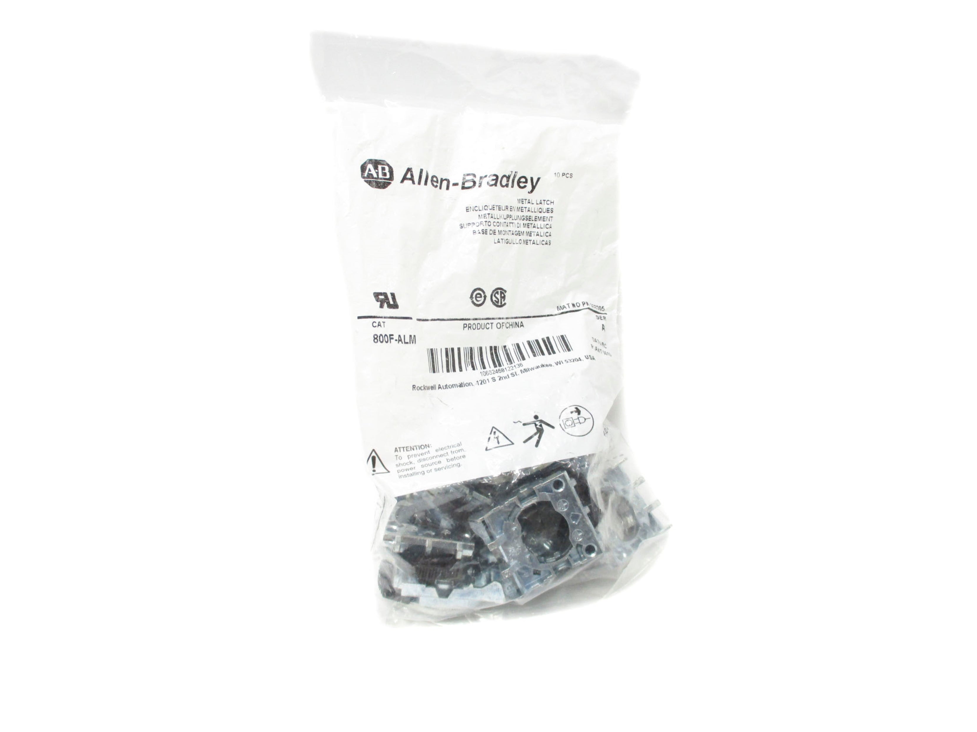 ALLEN BRADLEY 800F-ALM (PKG OF 10) NSMP