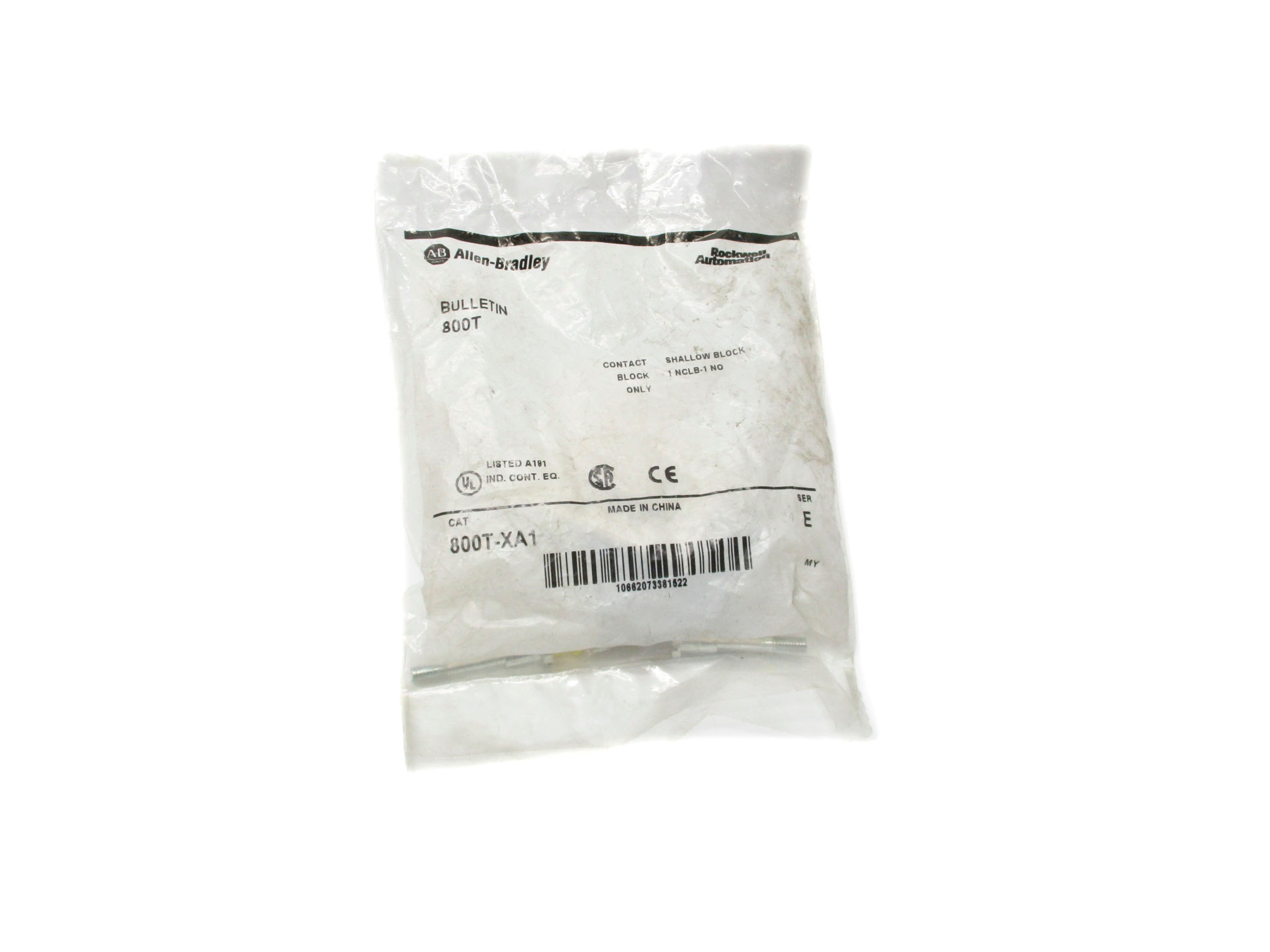 INDUSTRIAL SPARE PART 800T-XA1 SER. E NSMP