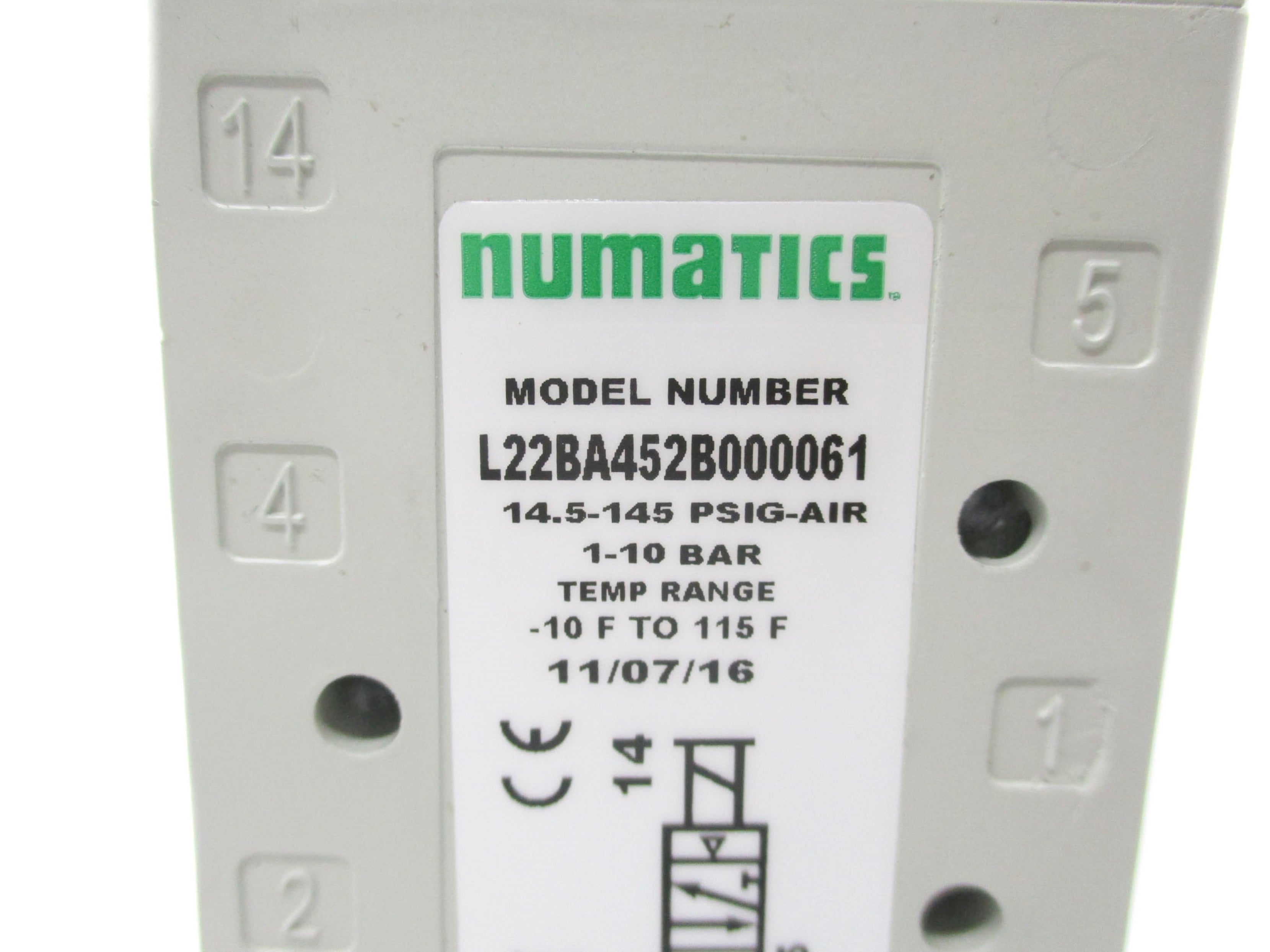 NUMATICS L22BA452B000061 NSNP