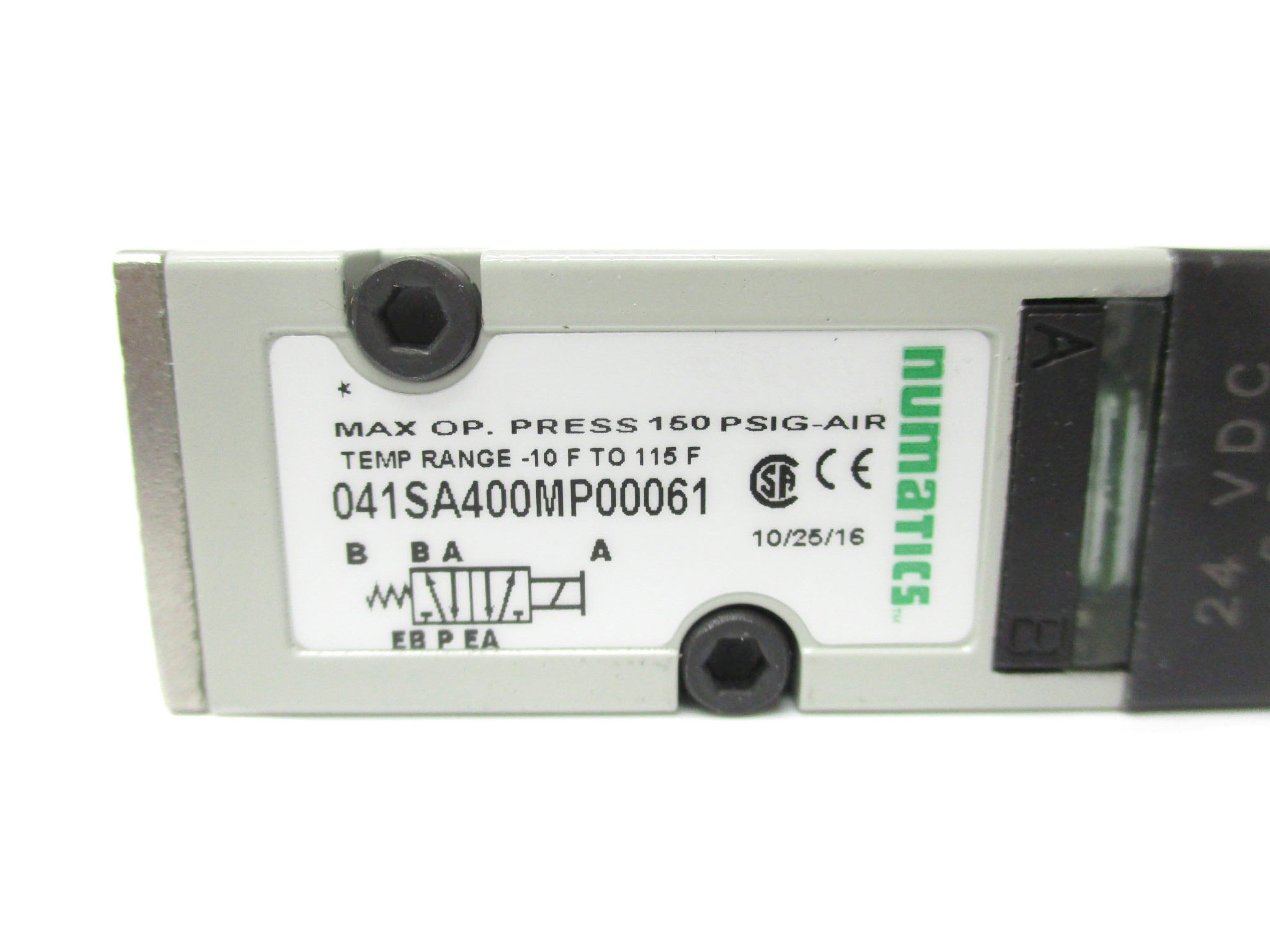 NUMATICS 041SA400MP00061 NSNP