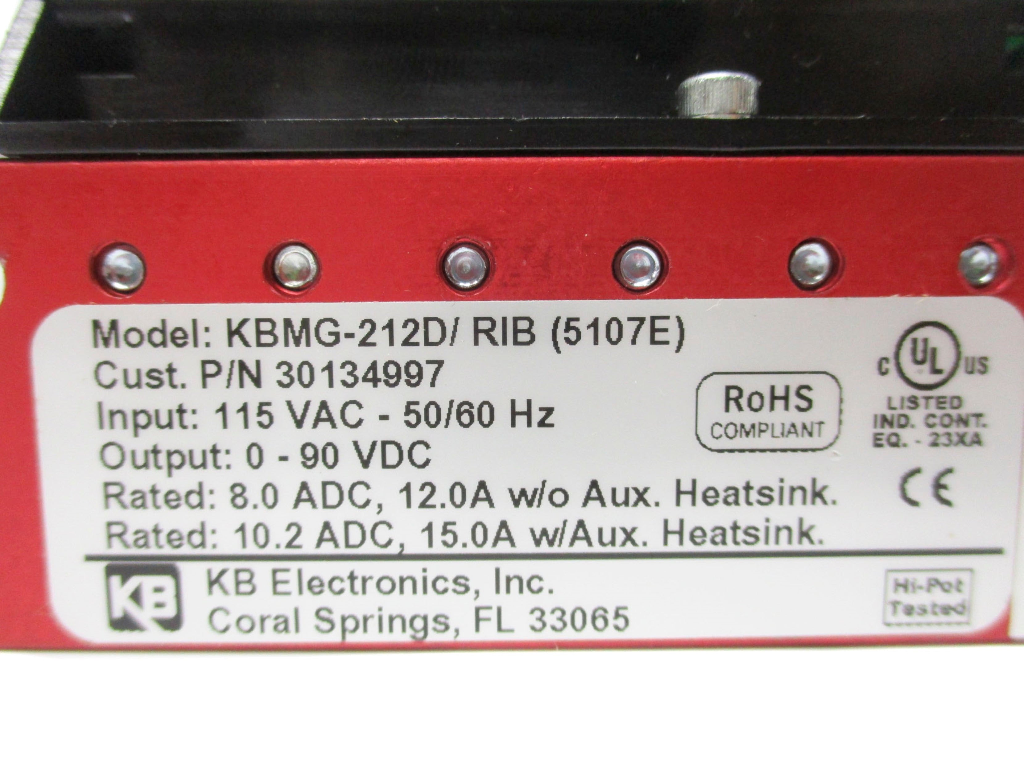 KB ELECTRONICS KBMG-212D/RIB UNMP