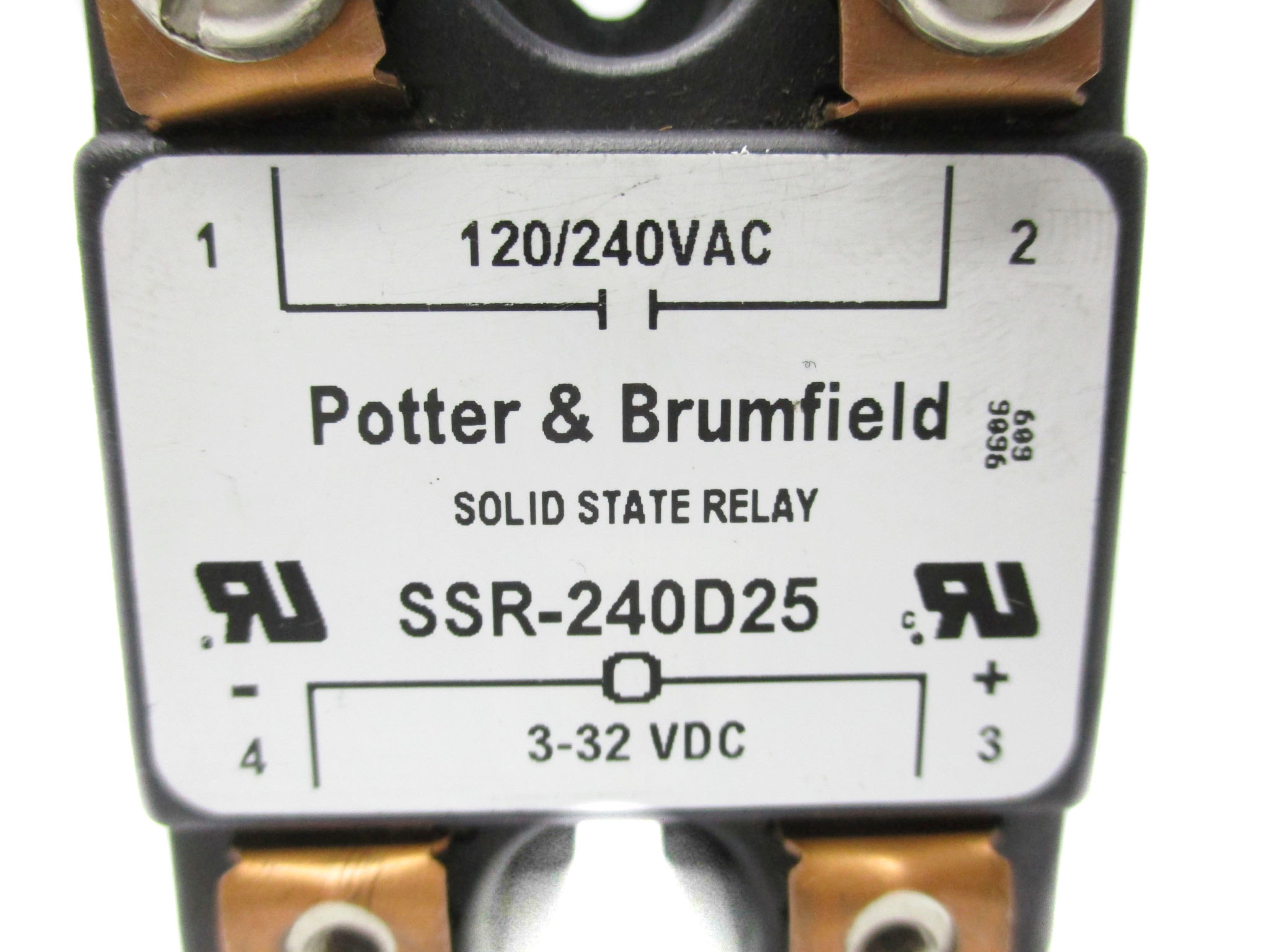 POTTER & BRUMFIELD SSR-240D25 120V UNMP