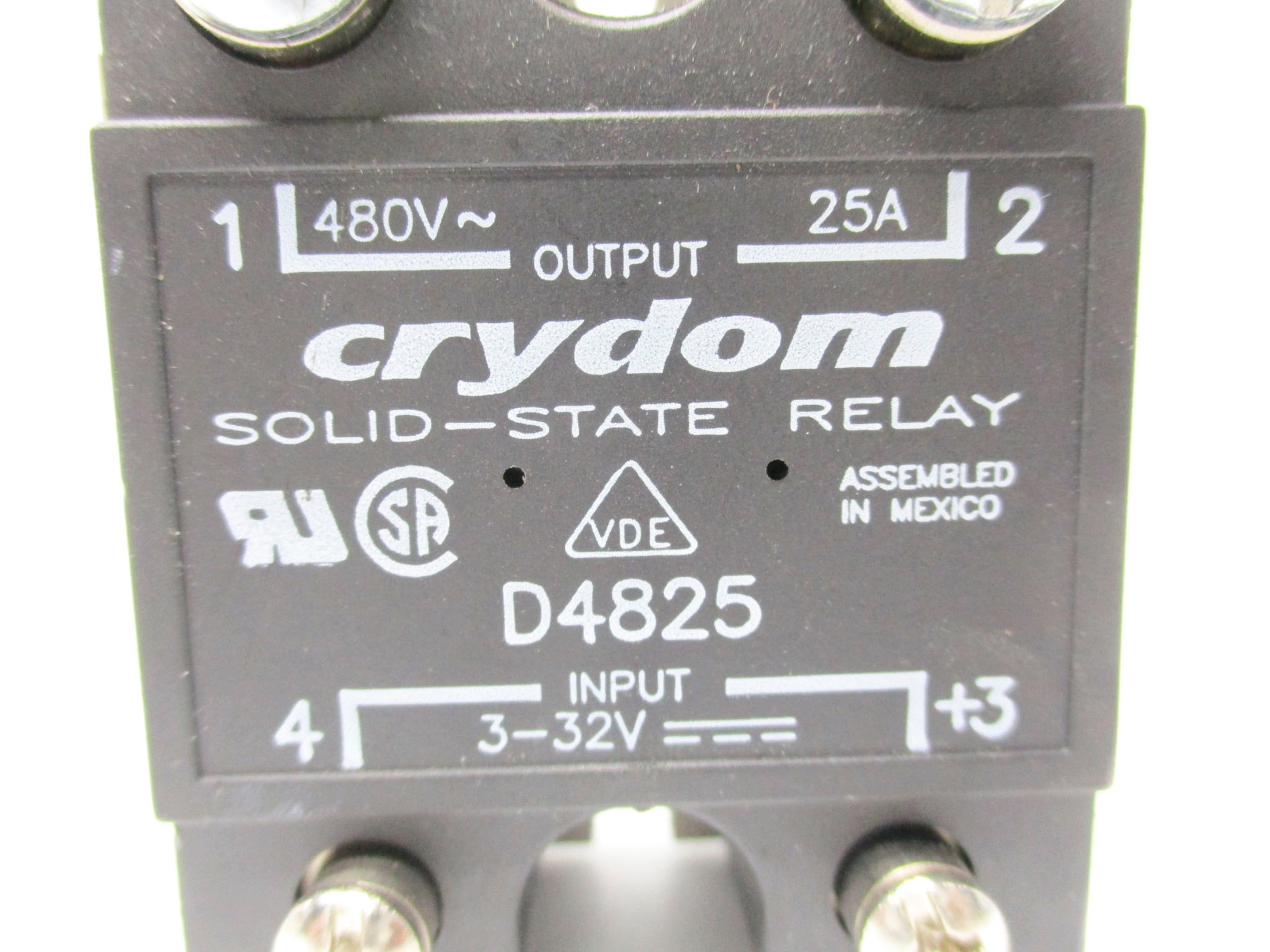 CRYDOM D4825 25A 3-32V 480V UNMP