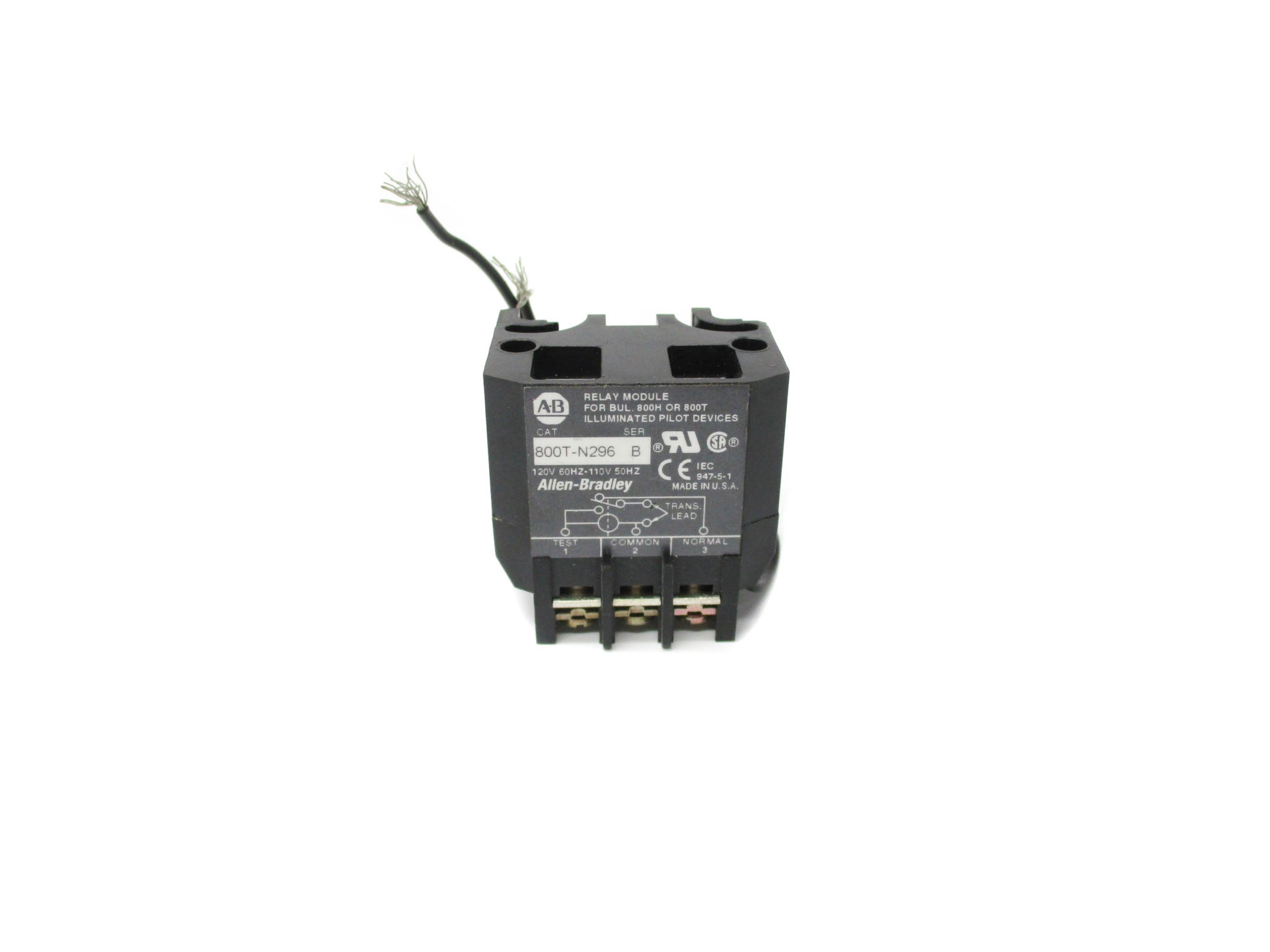 INDUSTRIAL SPARE PART 800T-N296 SER. B (AS PICTURED) UNMP