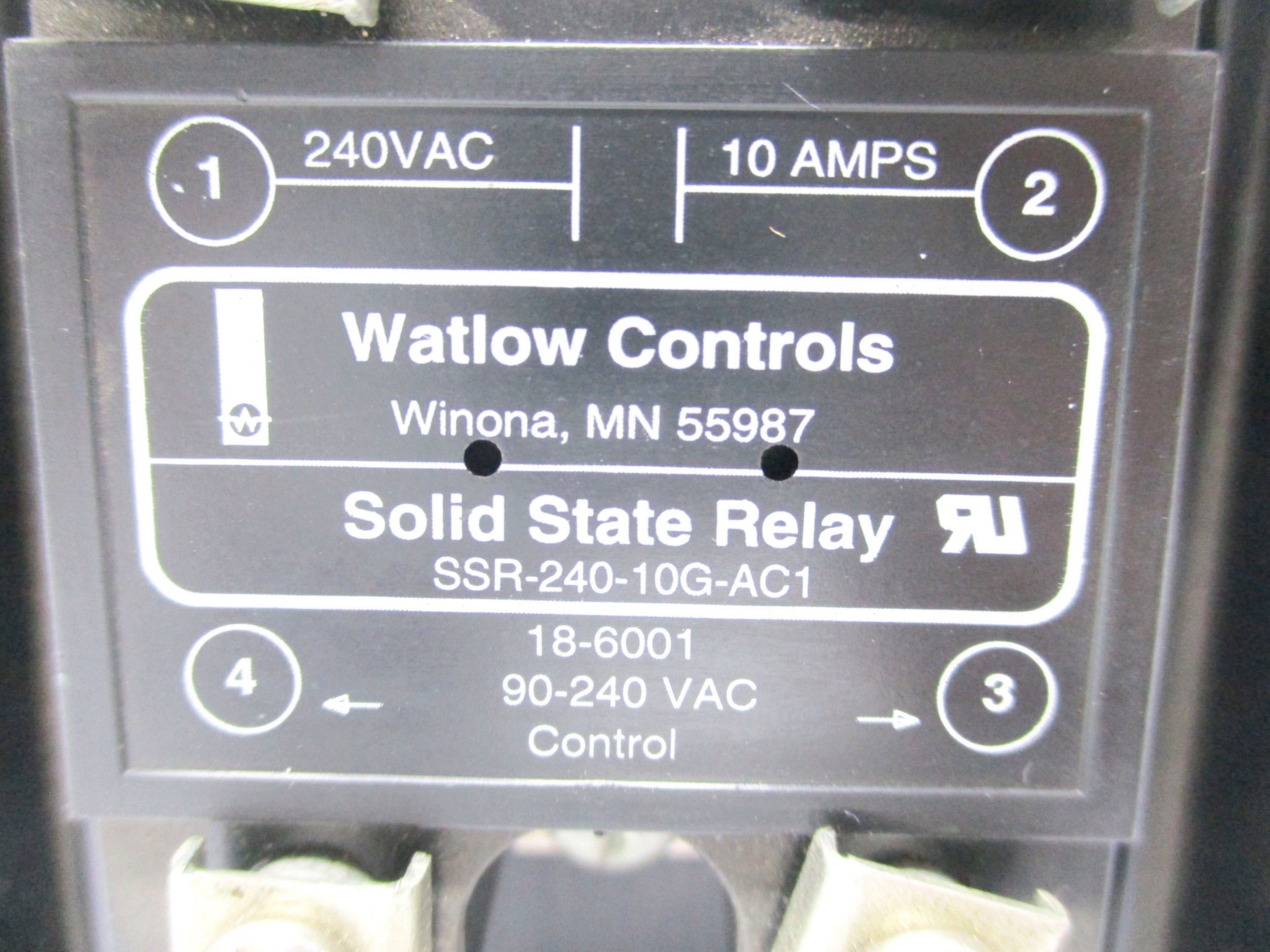 WATLOW SSR-240-10G-AC1 90-240V UNMP