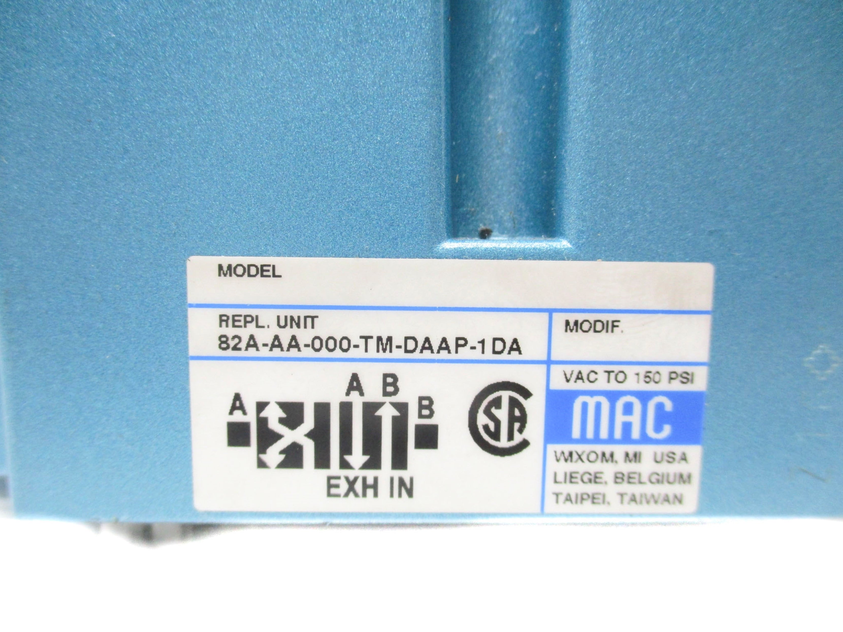 MAC 82A-AA-000-TM-DAAP-1DA NSNP