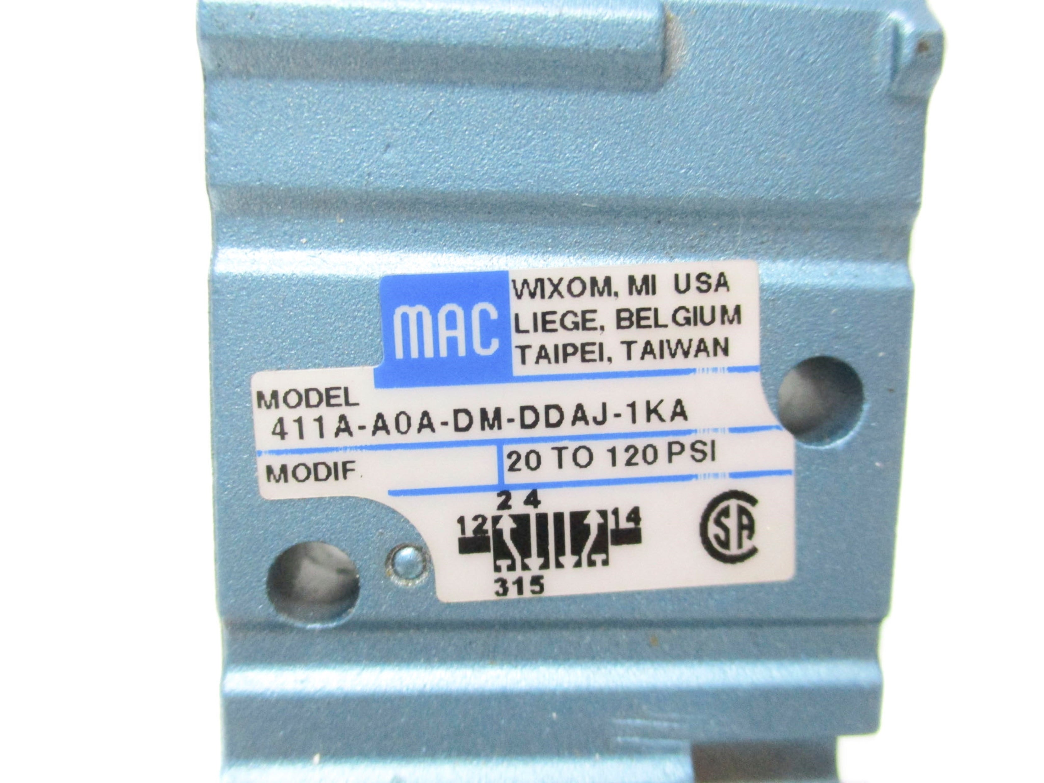 MAC 411A-A0A-DM-DDAJ-1KA NSNP