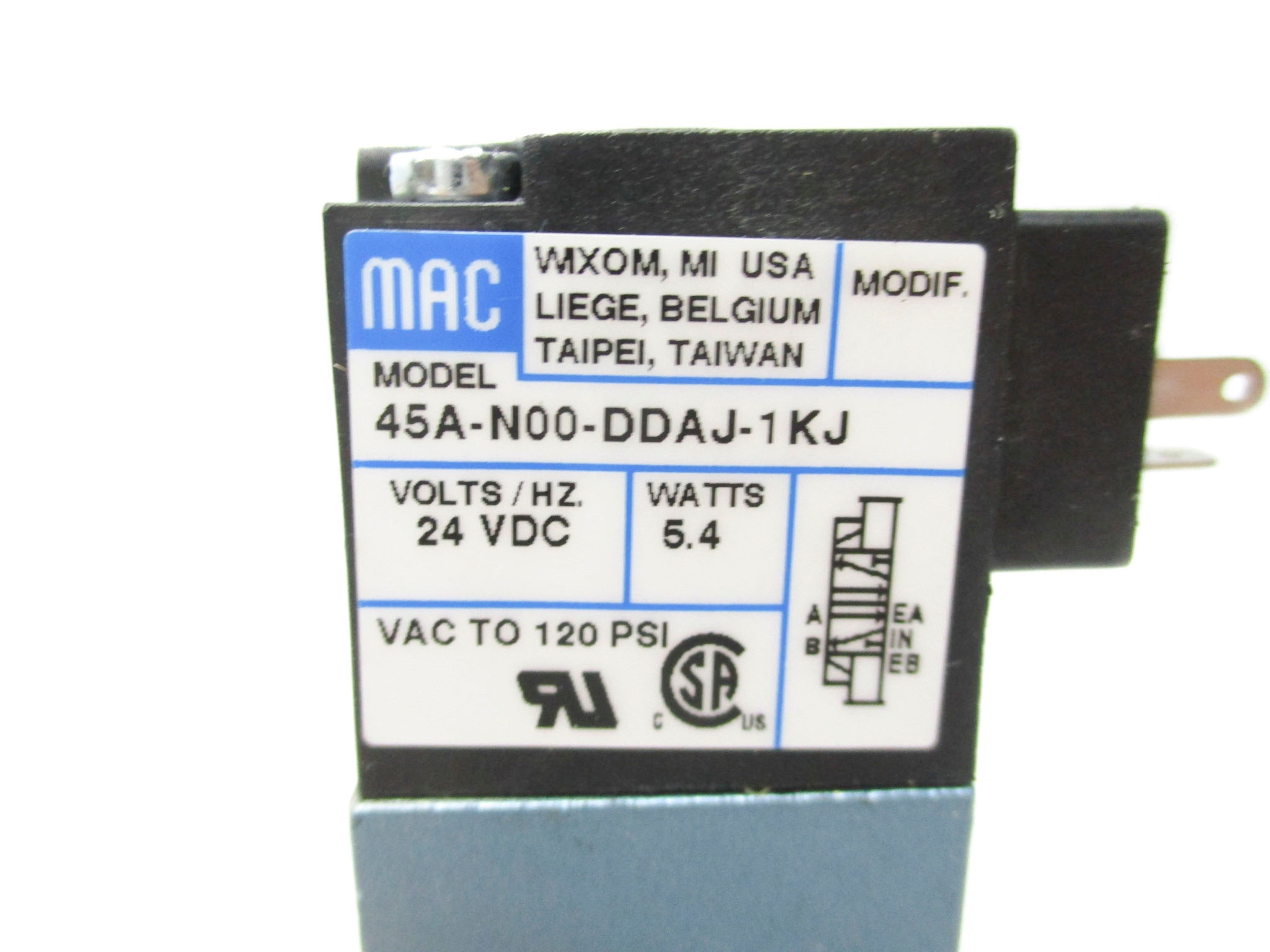 MAC 45A-N00-DDAJ-1KJ NSNP