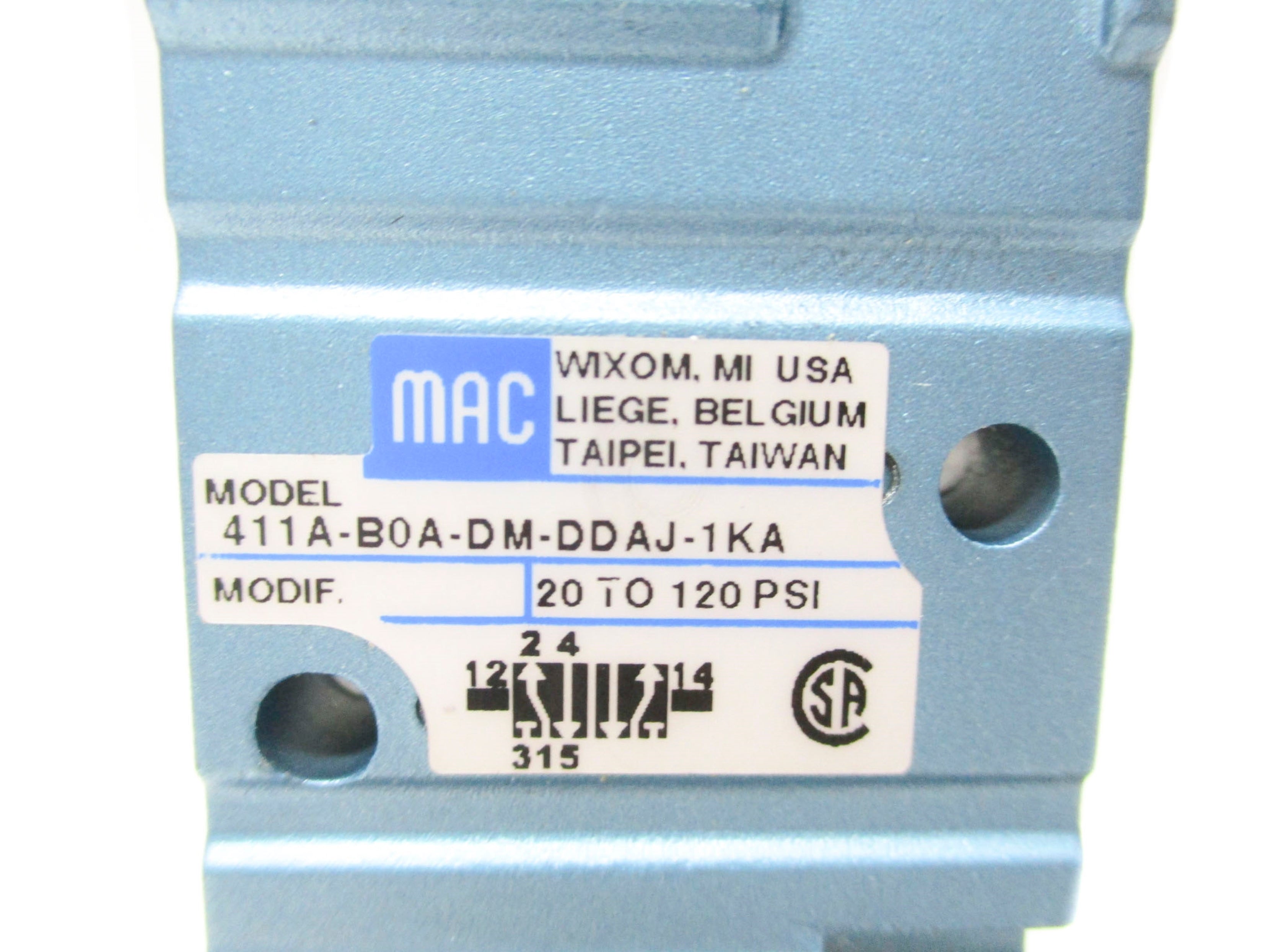 MAC 411A-B0A-DM-DDAJ-1KA NSNP