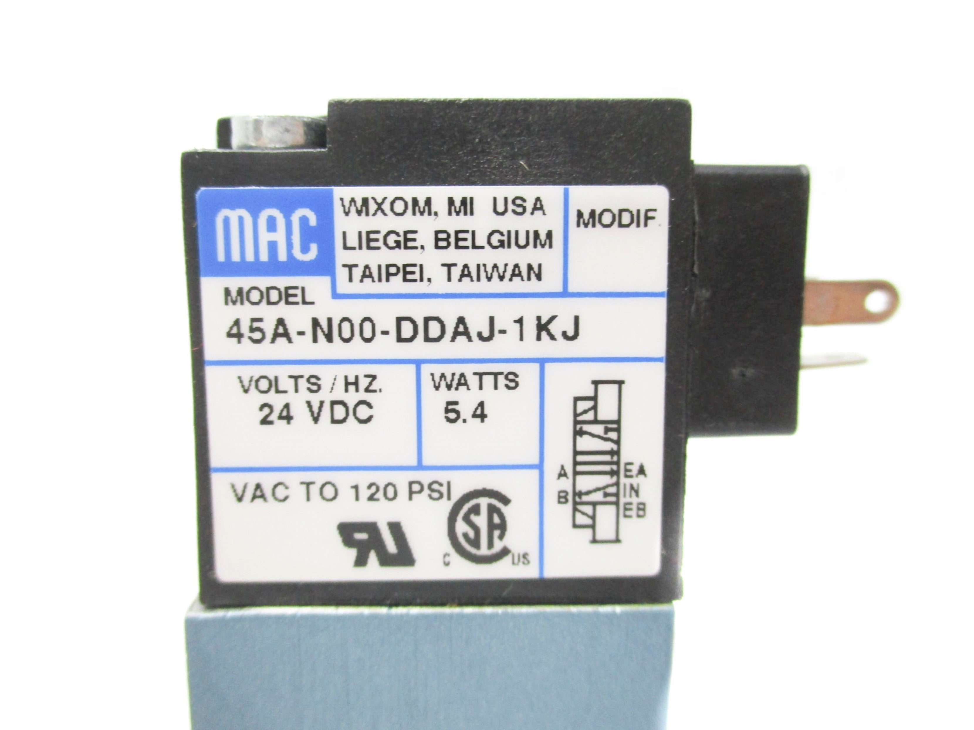 MAC 45A-N00-DDAJ-1KJ NSMP