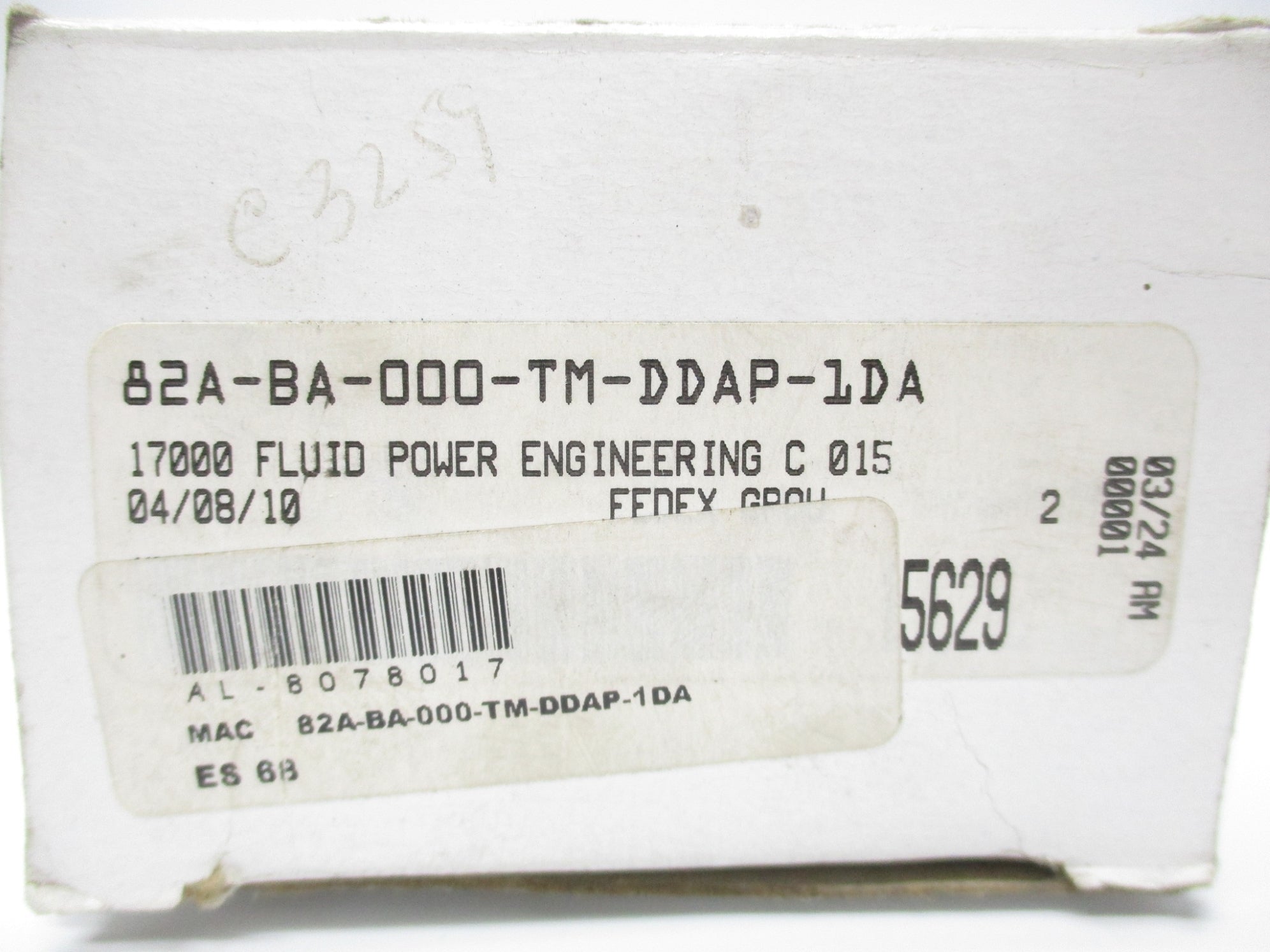MAC 82A-BA-000-TM-DDAP-1DA NSMP