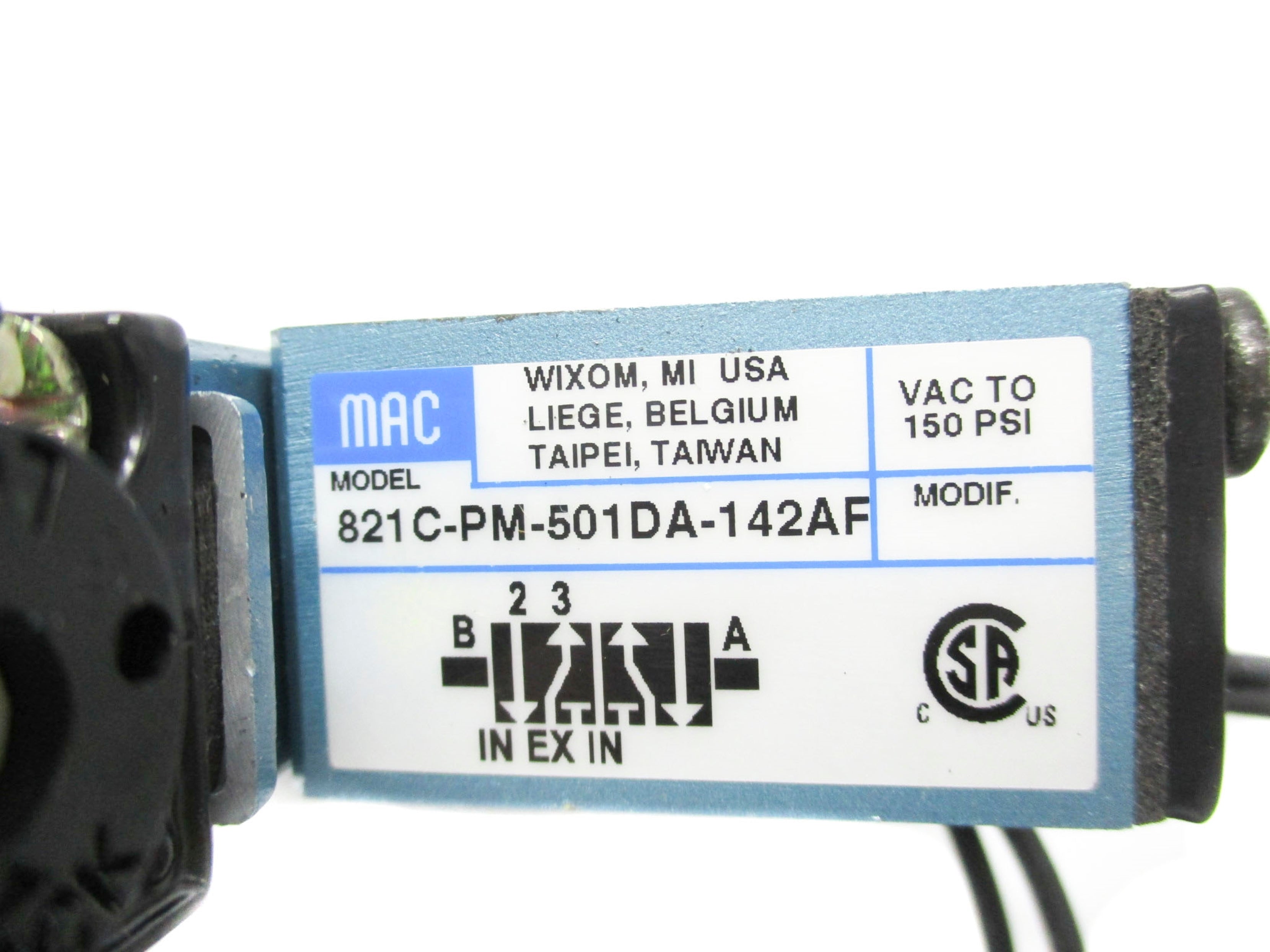 MAC 821C-PM-501DA-142AF UNMP