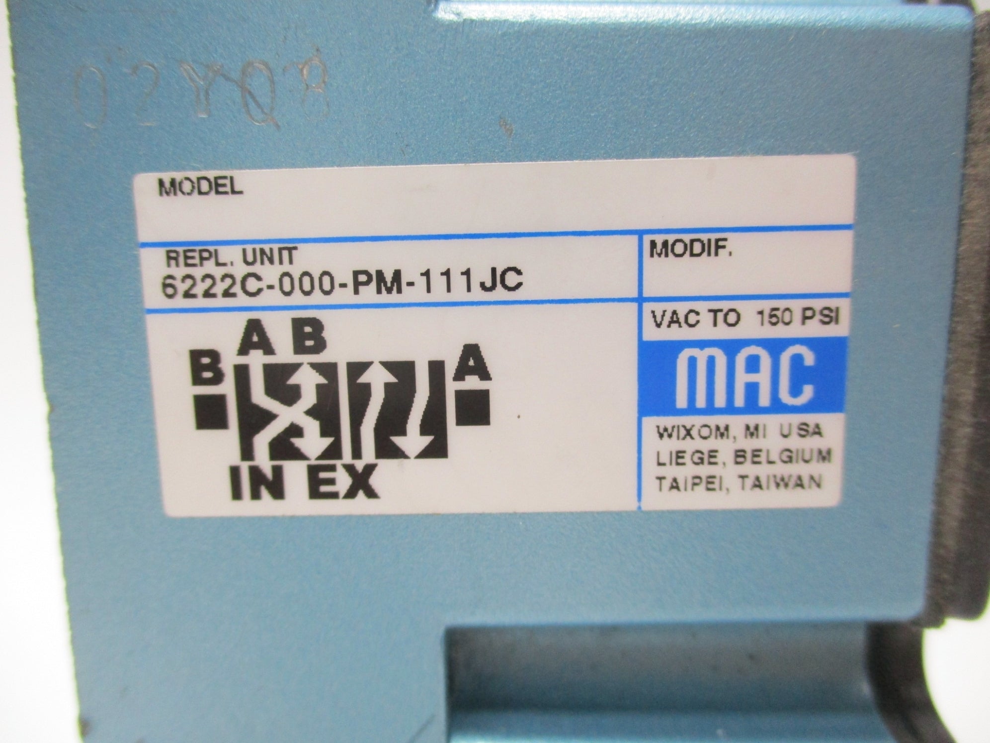 MAC 6222C-000-PM-111JC UNMP