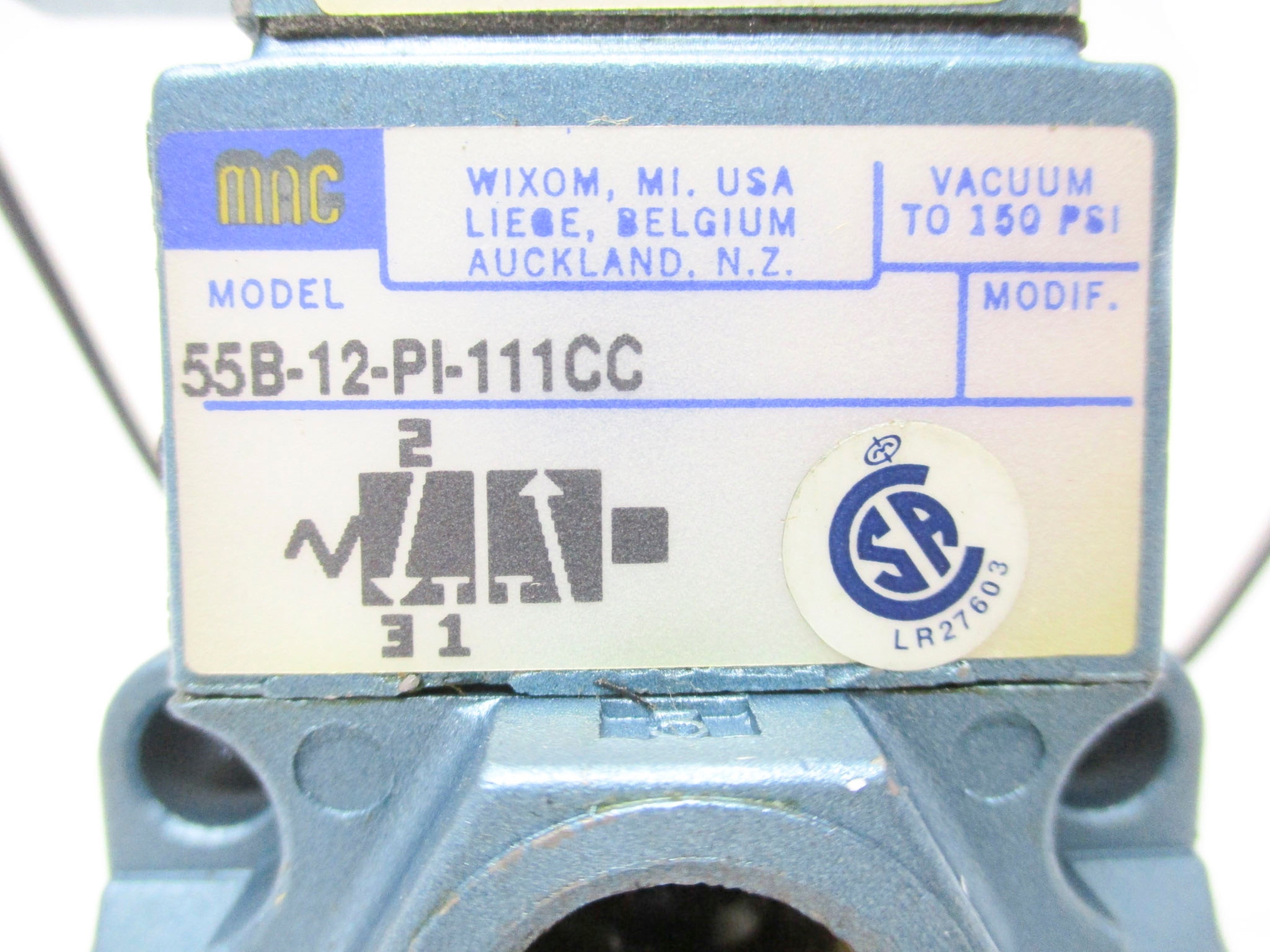 MAC 55B-12-PI-111CC UNMP