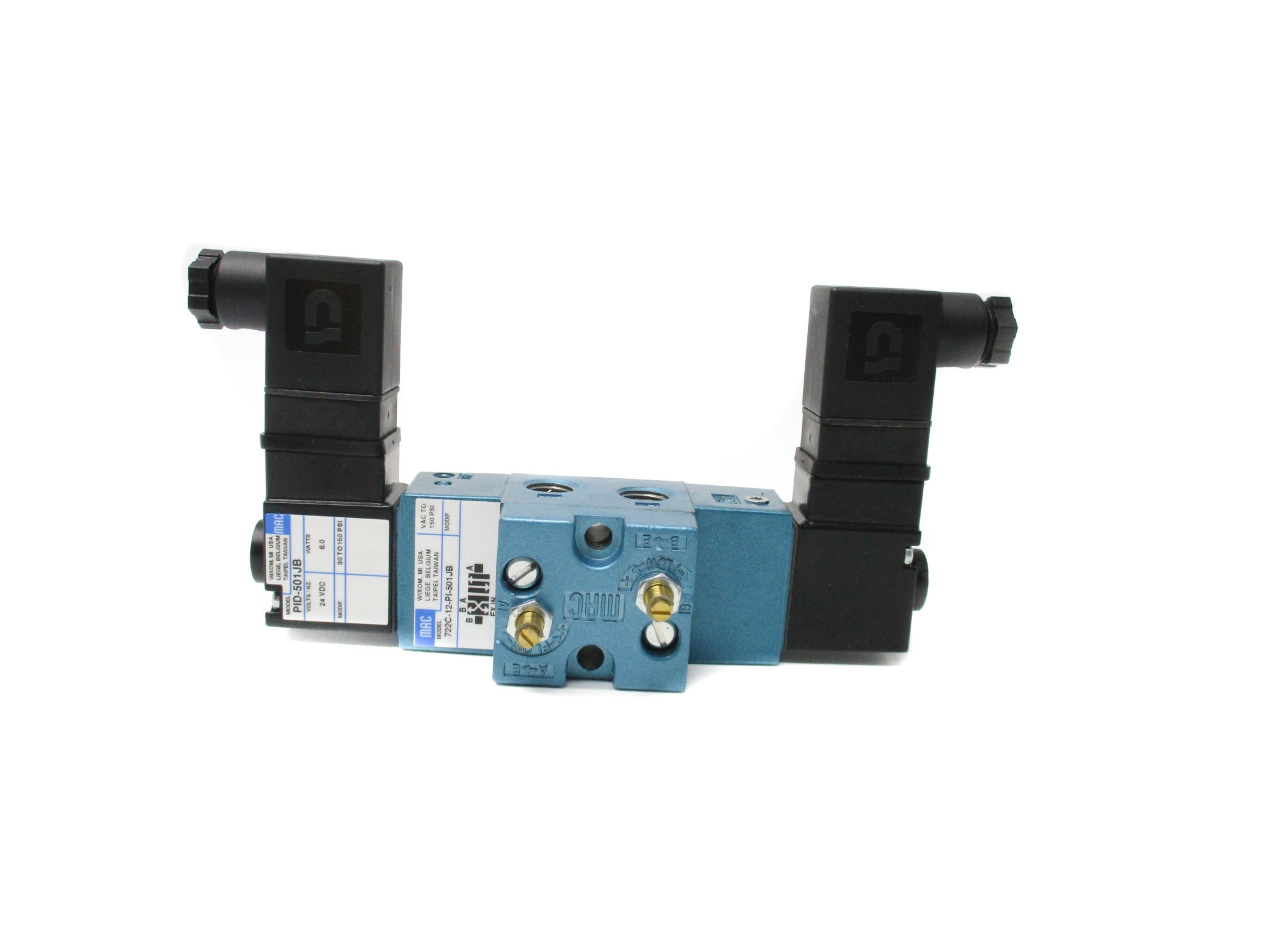 MAC 722C-12-PI-501JB 24VDC 150PSI NSNP
