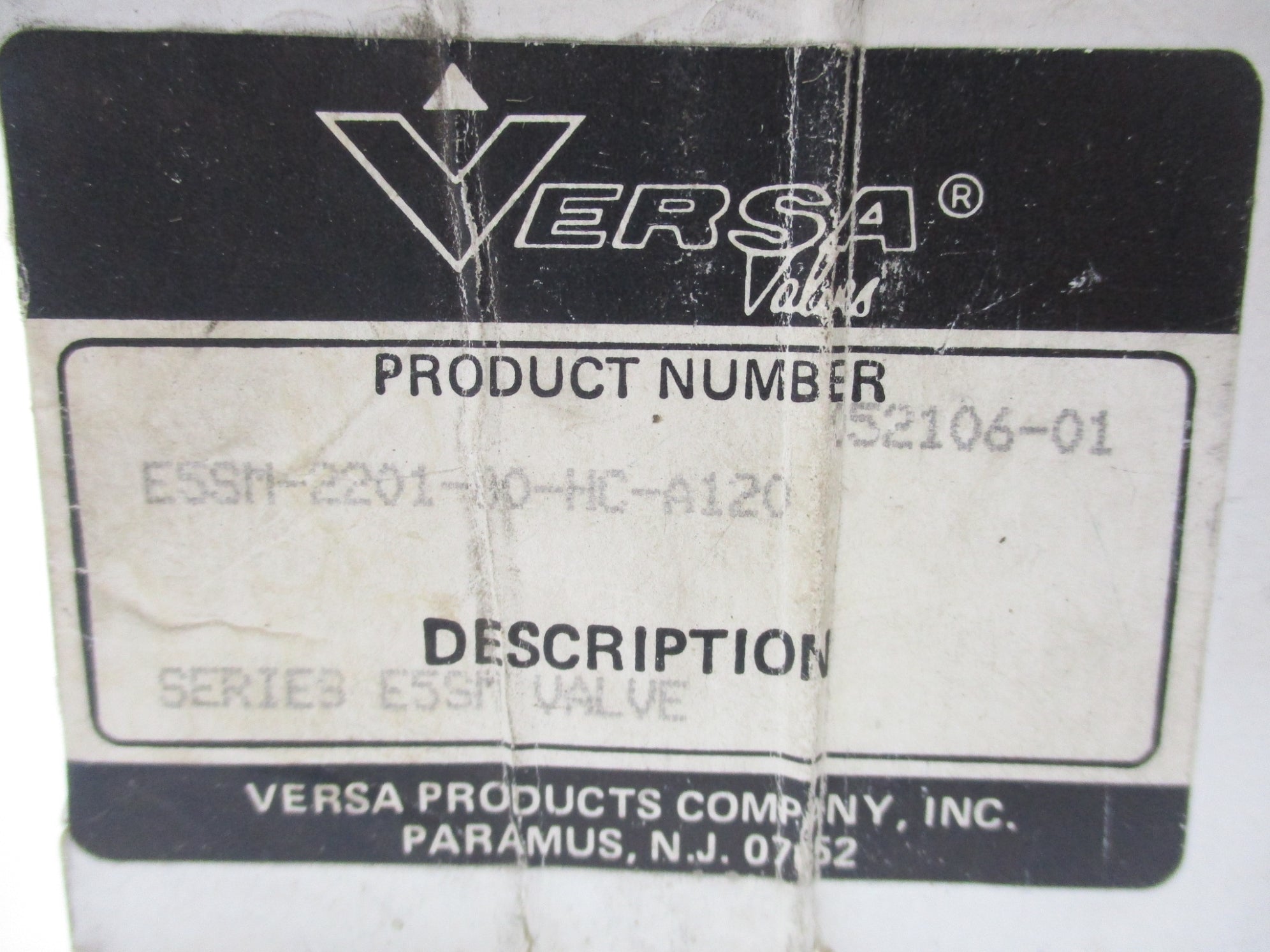 VERSA E5SM-2201-80-HC-A120 NSMP