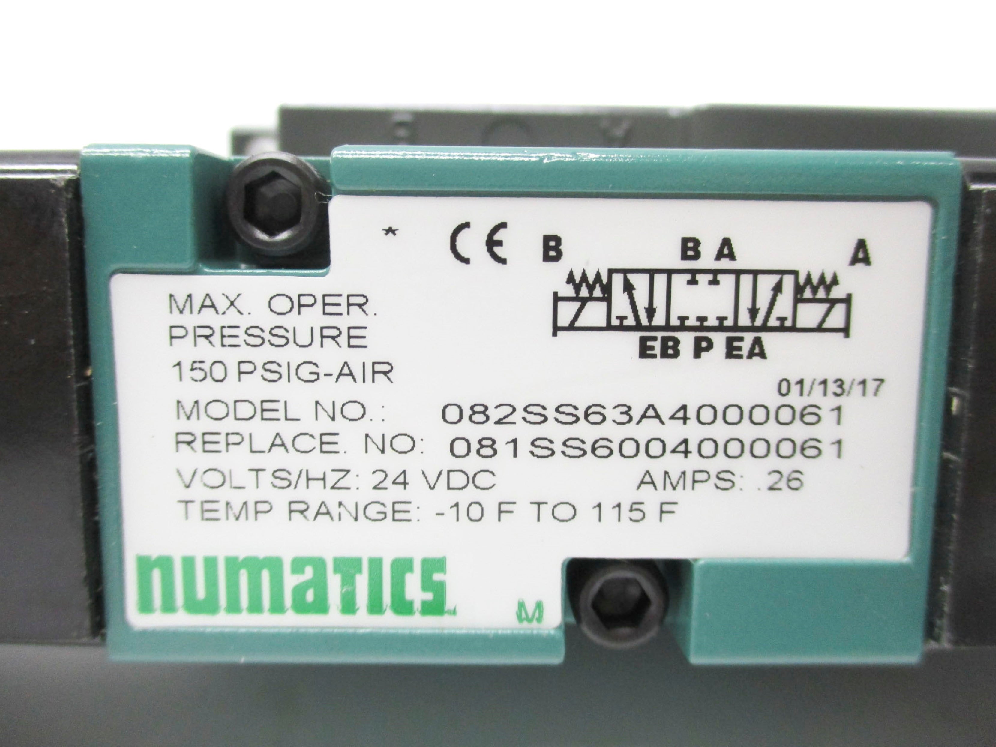 NUMATICS 082SS63A4000061 NSNP